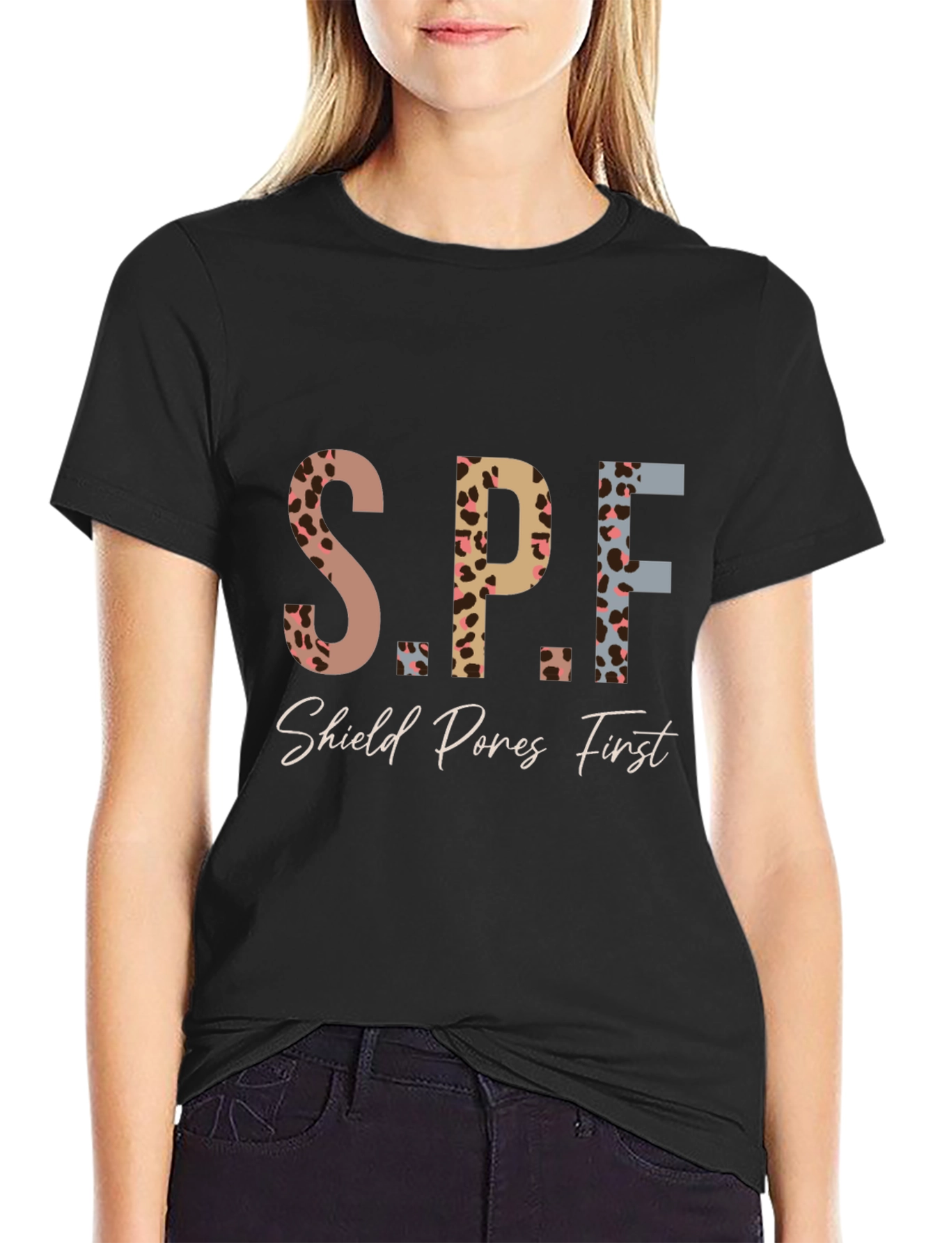 SPF Shield Pores First Graphic Tee - 2