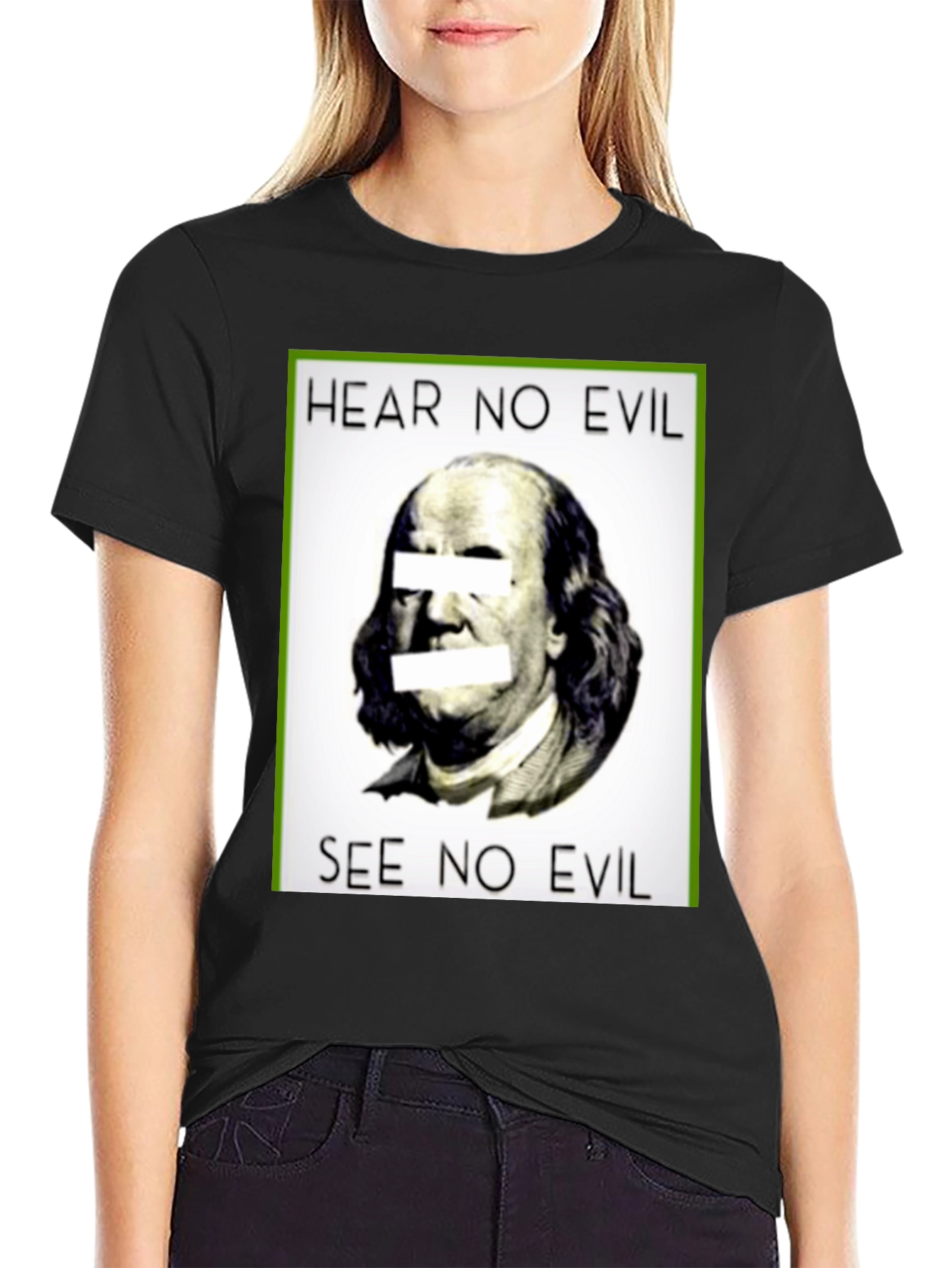 Hear No See No Evil Graphic T-Shirt - 2