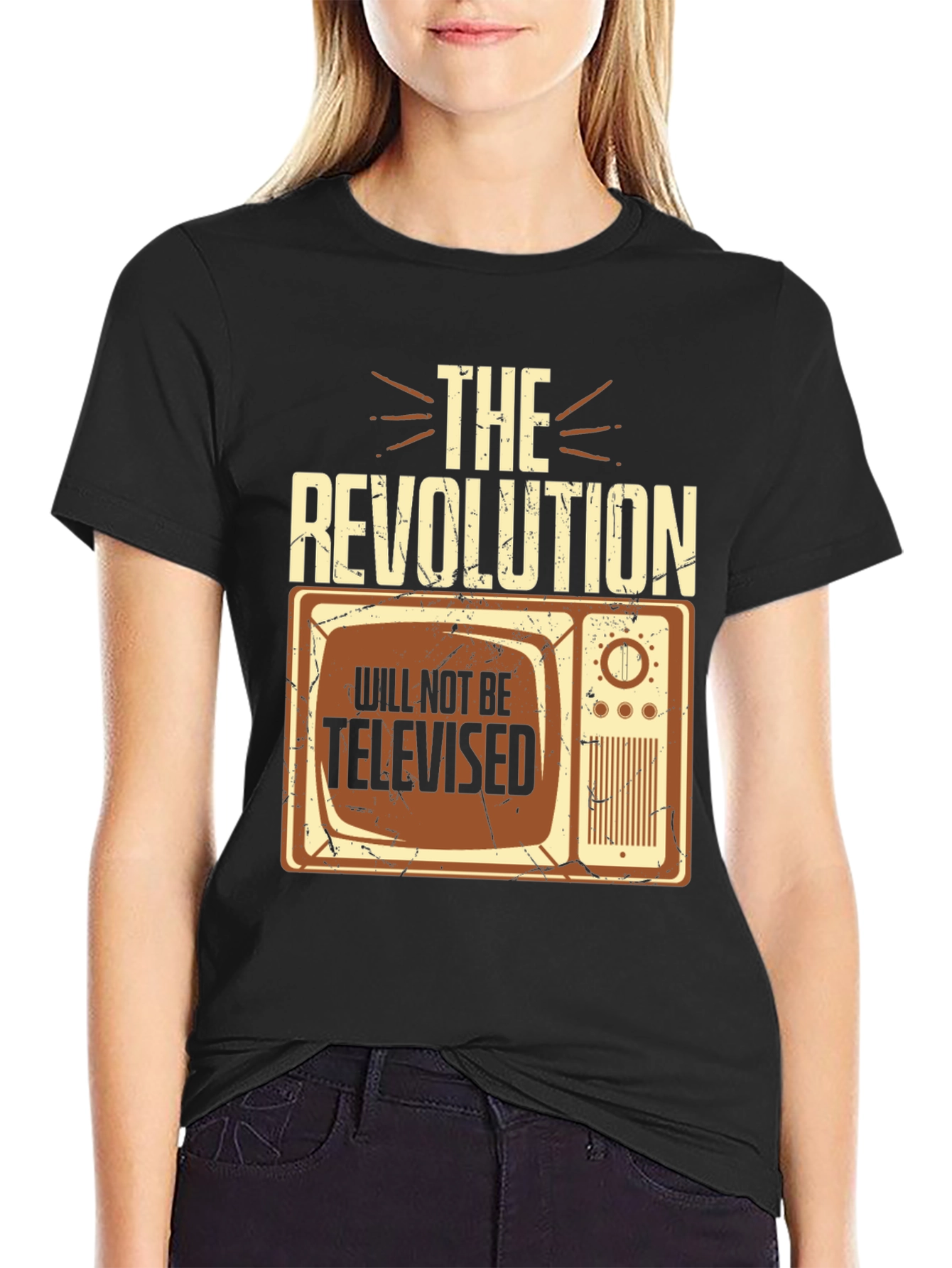 The Revolution Will Not Be Televised Graphic Tee - 2