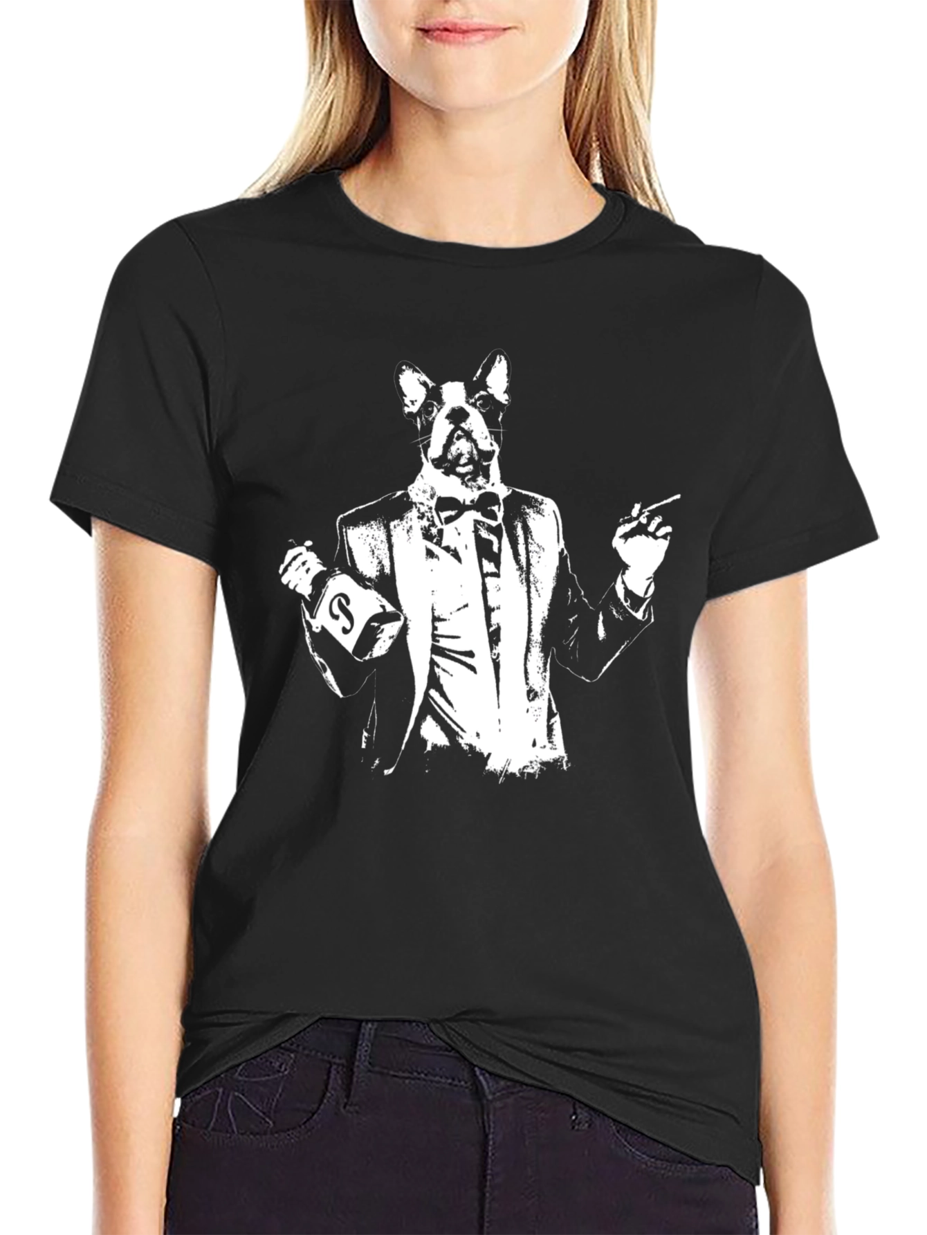 Black Dogfather Graphic Tee view 2