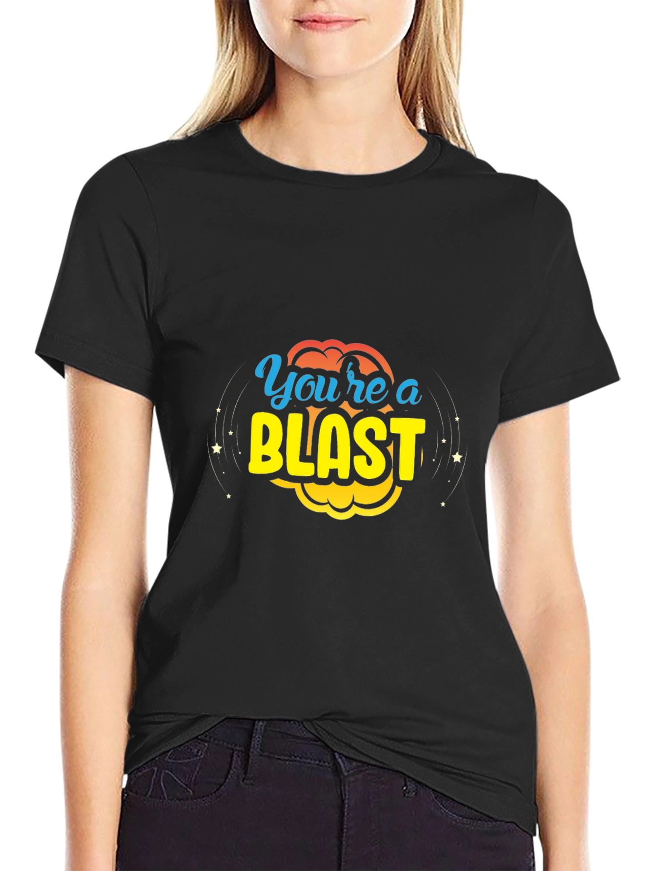 Black You're a Blast T-Shirt view 2