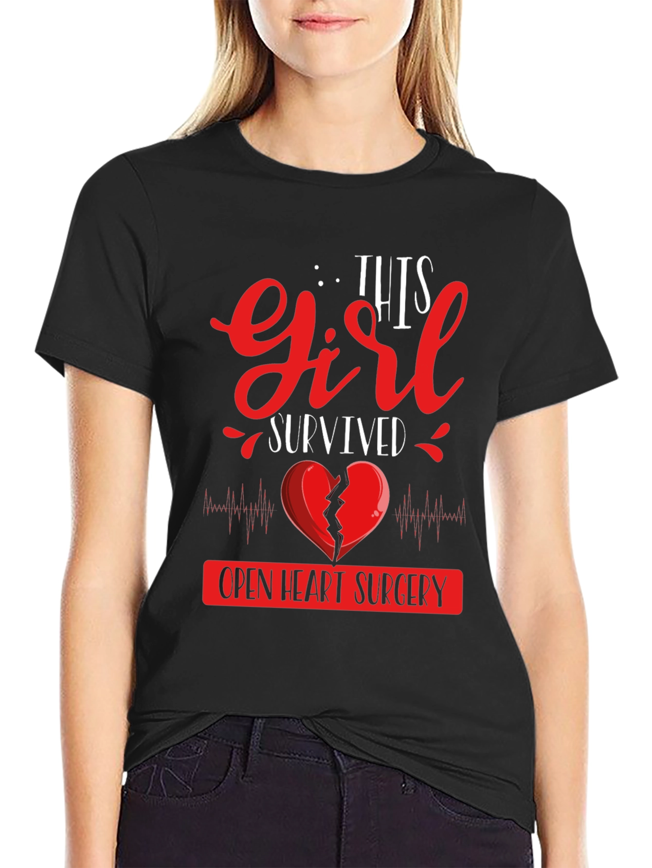 Girl Heart Surgery Survivor T-Shirt - 2