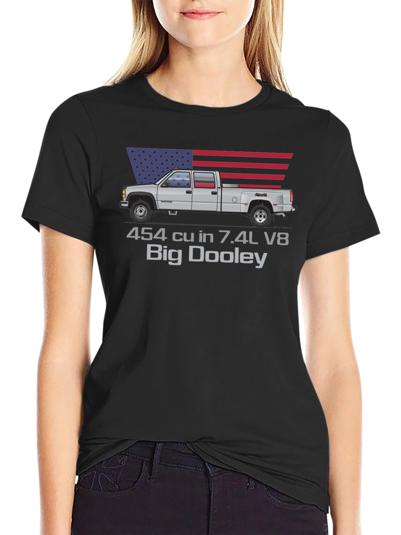 Big Dooley Truck Graphic Tee - Patriotic - 2