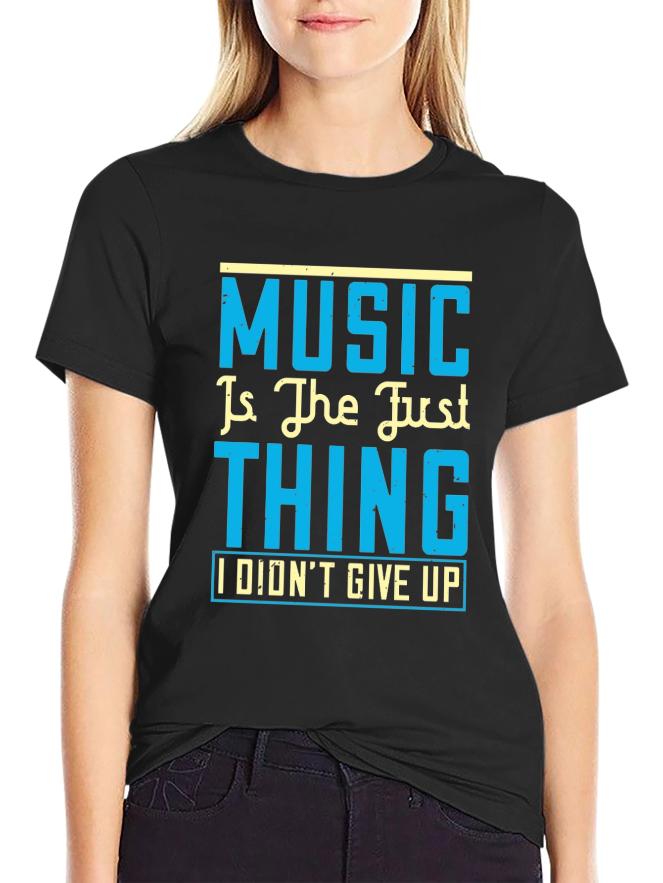 Black Music Is The Just Thing T-Shirt view 2