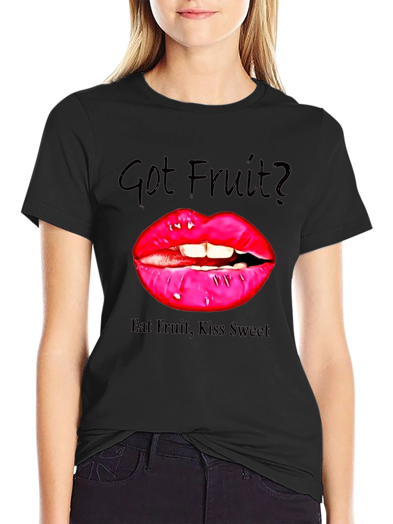 Black Got Fruit? Graphic Tee view 2