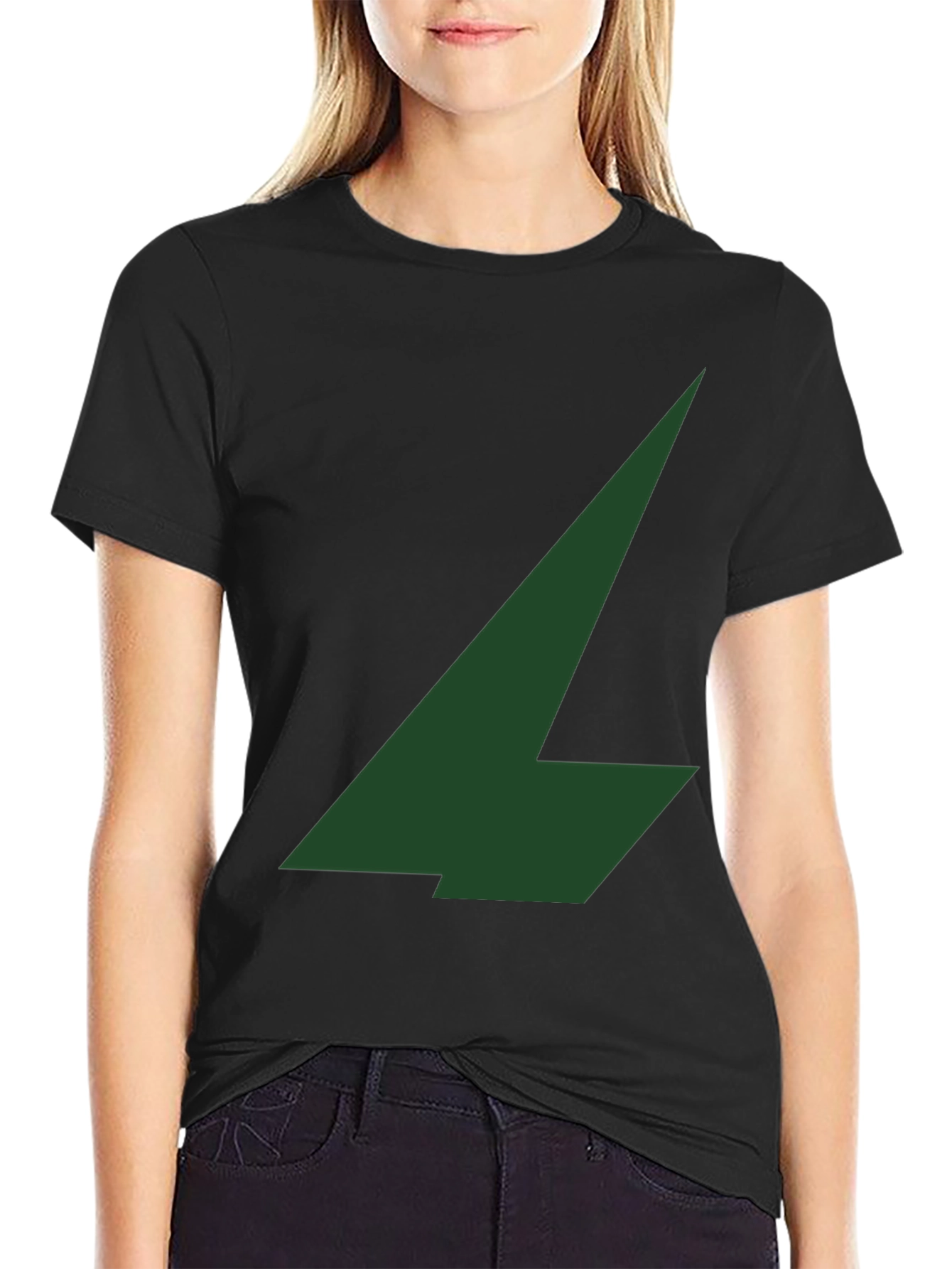 Black Emerald Arrow Graphic Tee - Stylish Menswear view 2