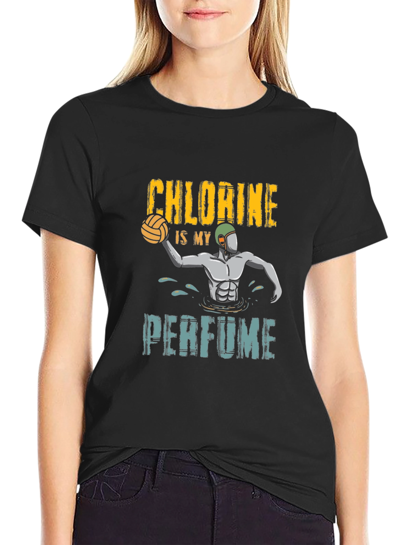 Black Chlorine Is My Perfume T-Shirt view 2