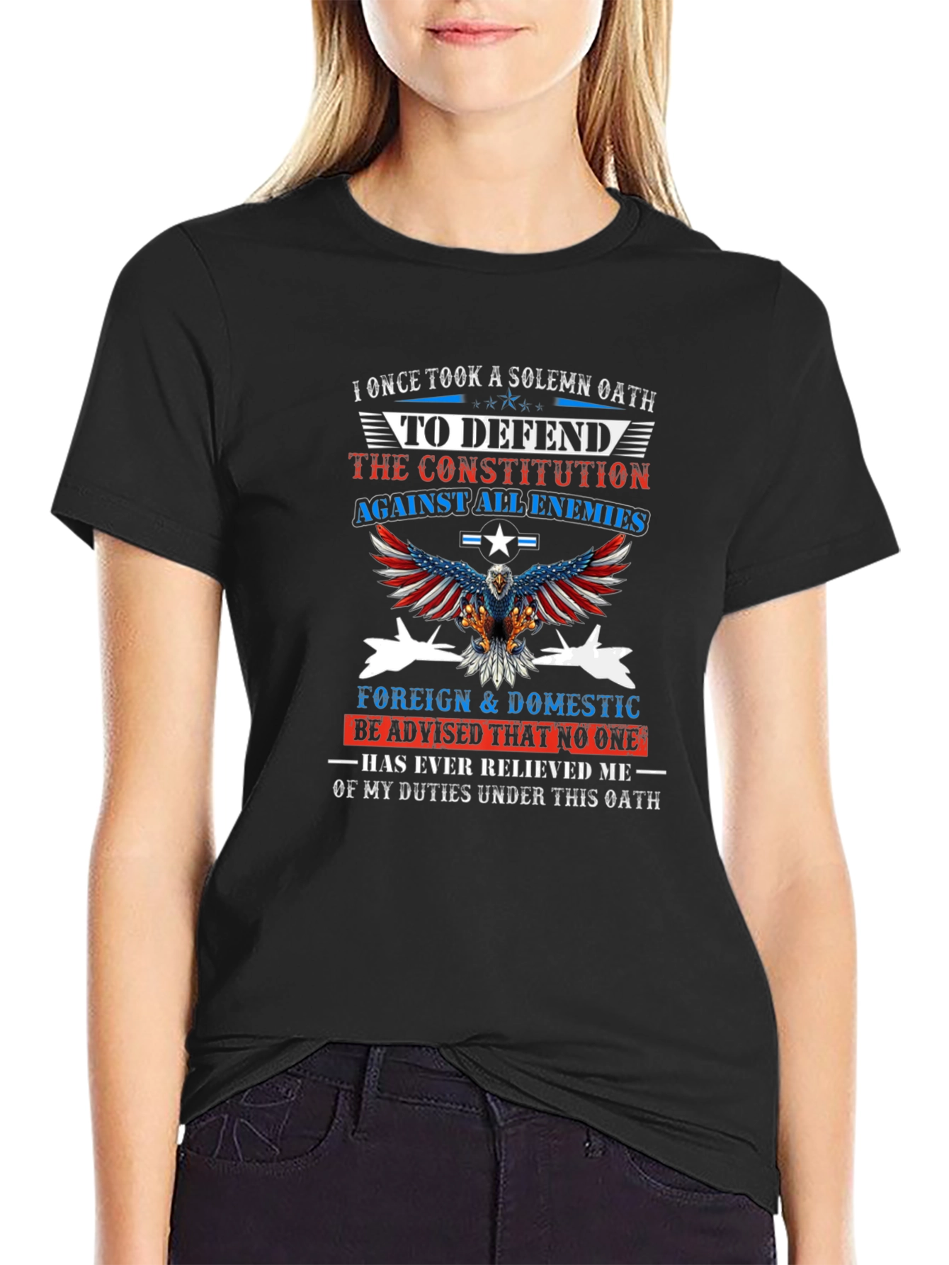 Oath to Defend Constitution Graphic Tee - 2