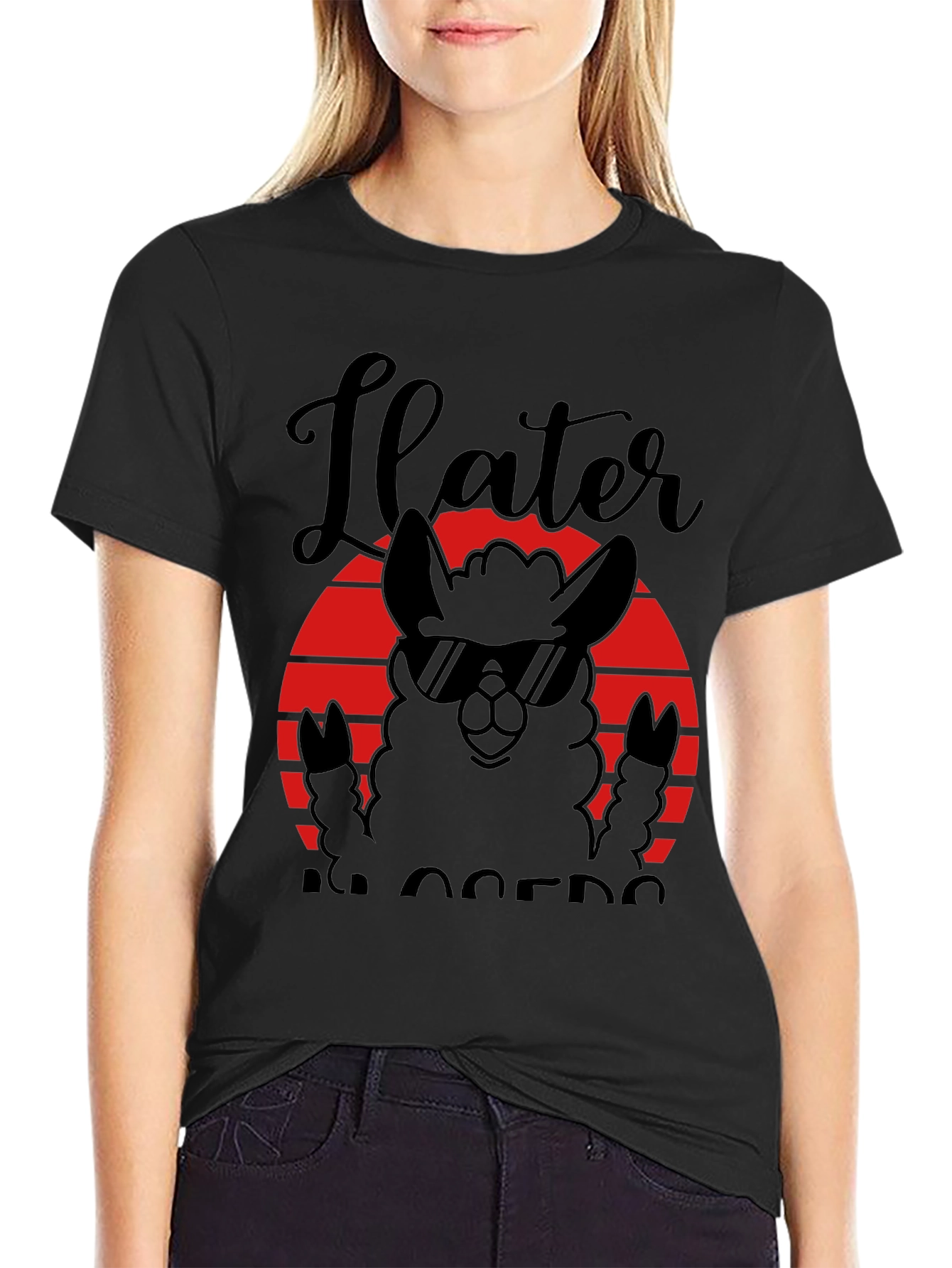 Llama Hater T-Shirt - Funny Alpaca Tee - 2