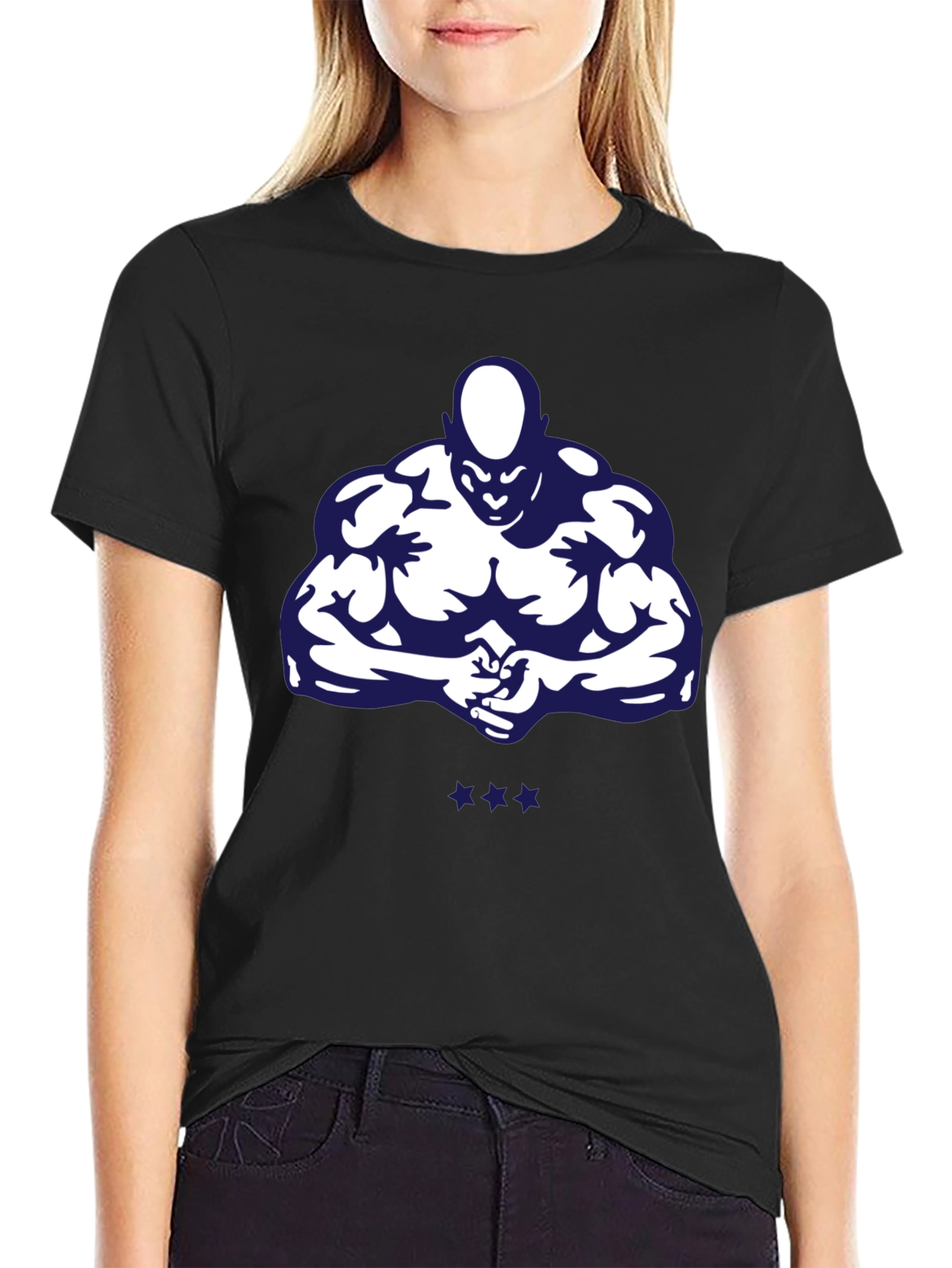 Muscle Man Graphic T-Shirt - Bold Design - 2