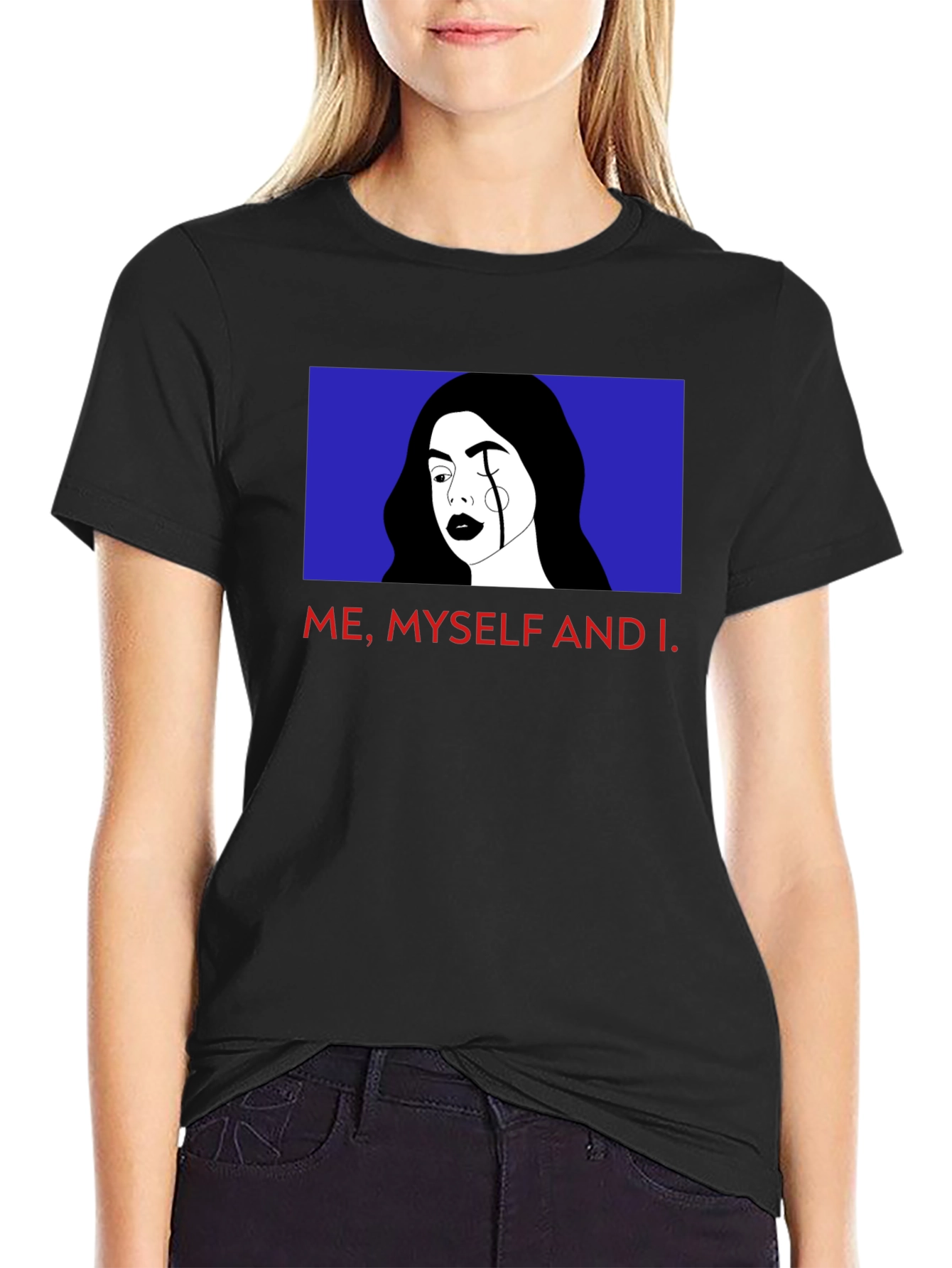 Black Me, Myself, and I Graphic Tee view 2