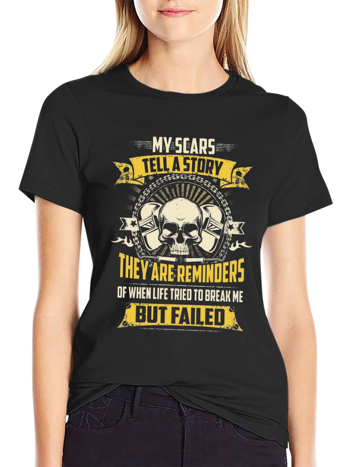 My Scars Tell a Story T-Shirt - 2