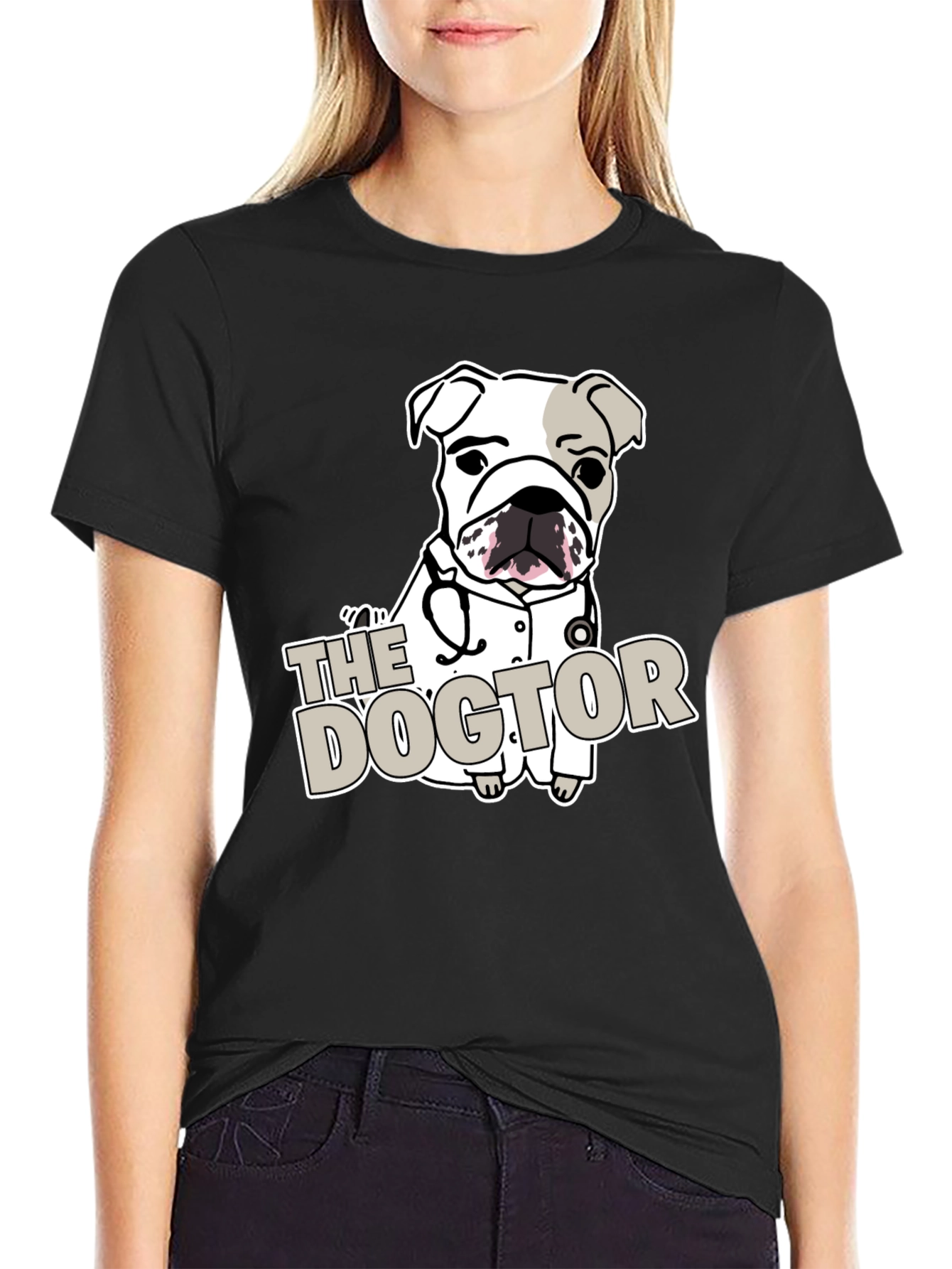 Dogtor T-Shirt - Cute Cartoon Animal Doctor Tee - 2