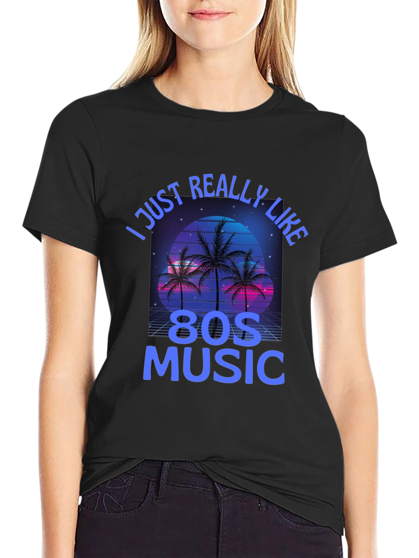 Retro 80s Music Graphic Tee - Nostalgic Vibes - 2