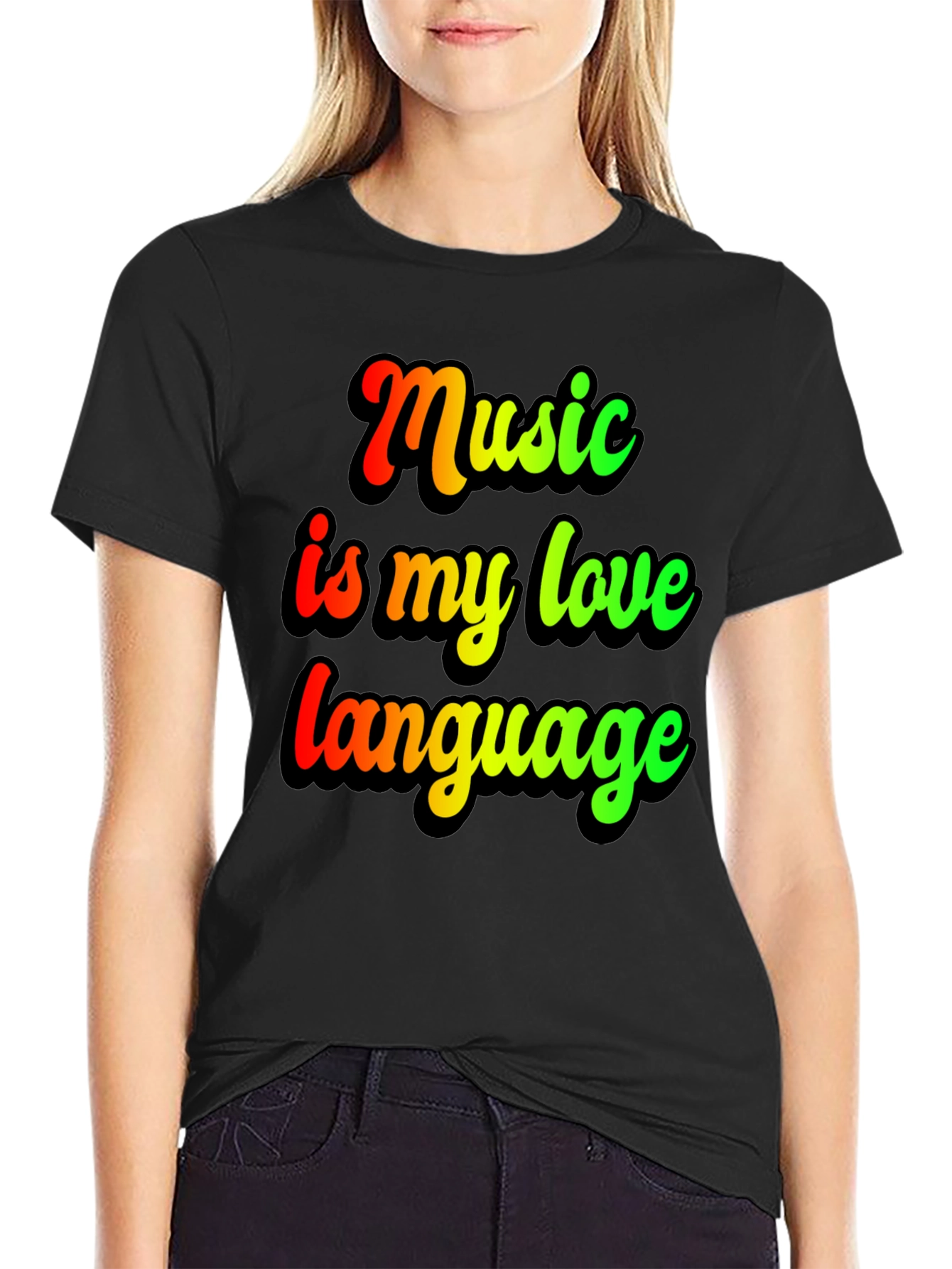 Music is My Love Language T-Shirt - 2