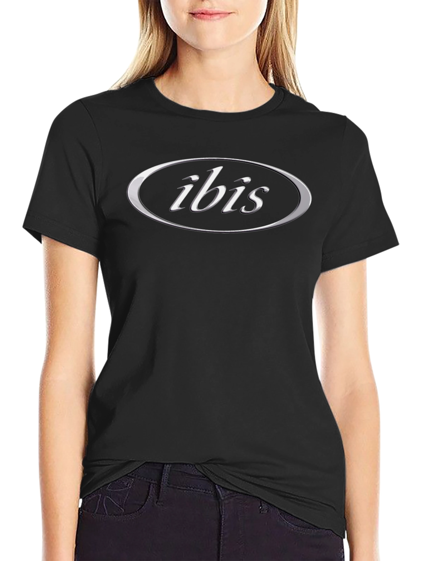 Black Ibis Logo Black T-Shirt view 2