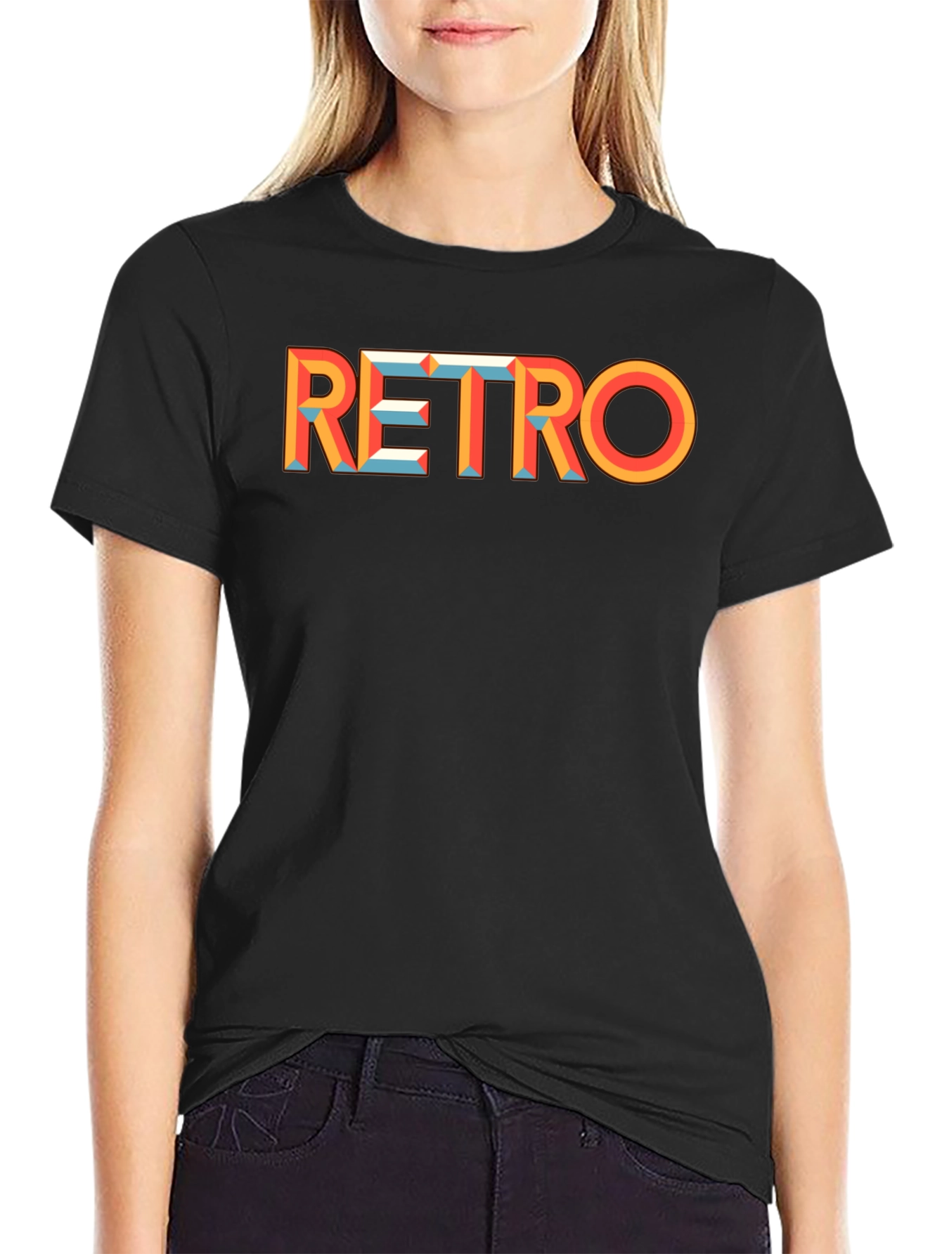 Retro Graphic Tee - Vintage Inspired Design - 2
