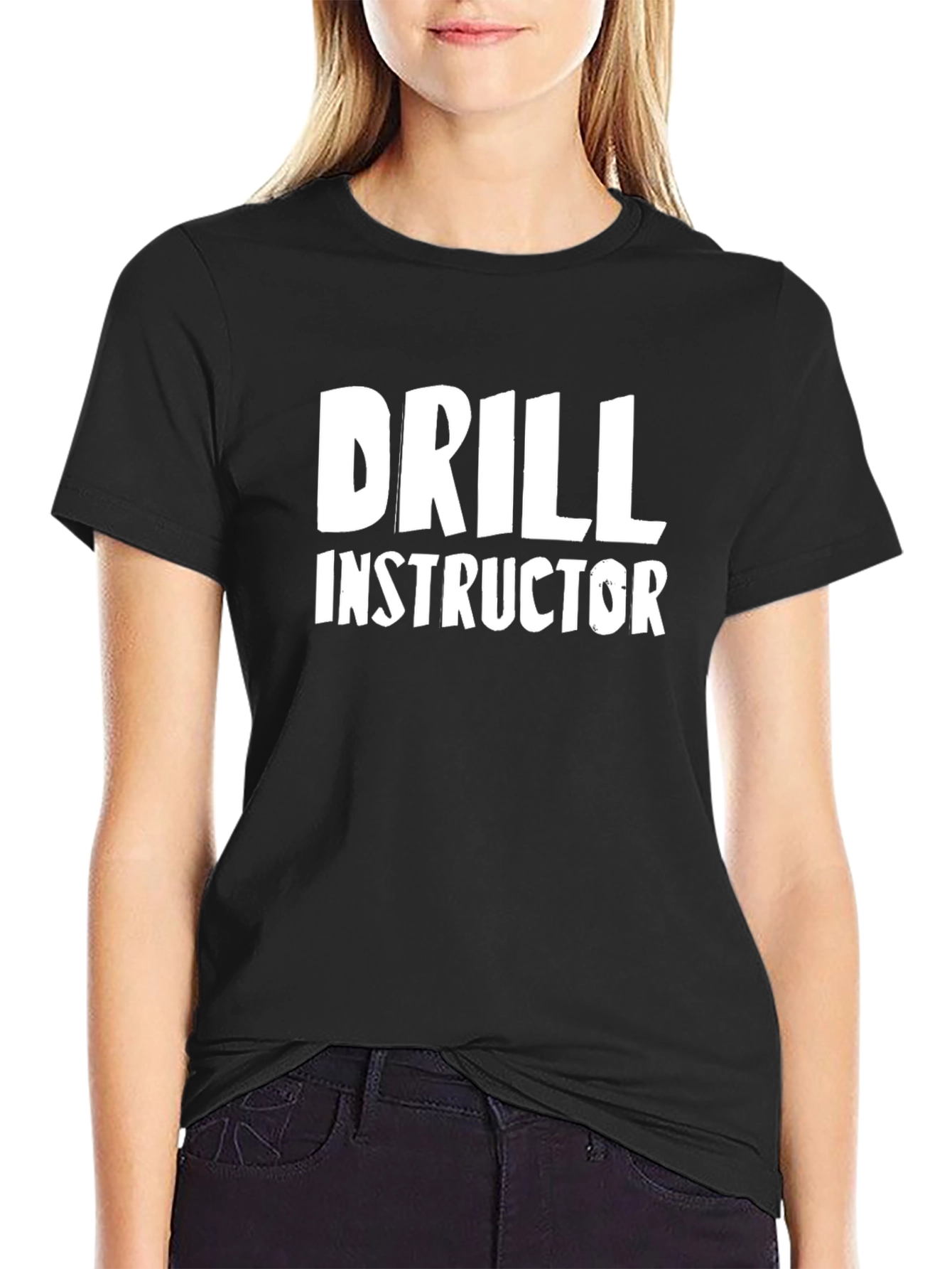 Black Drill Instructor Graphic T-Shirt view 2