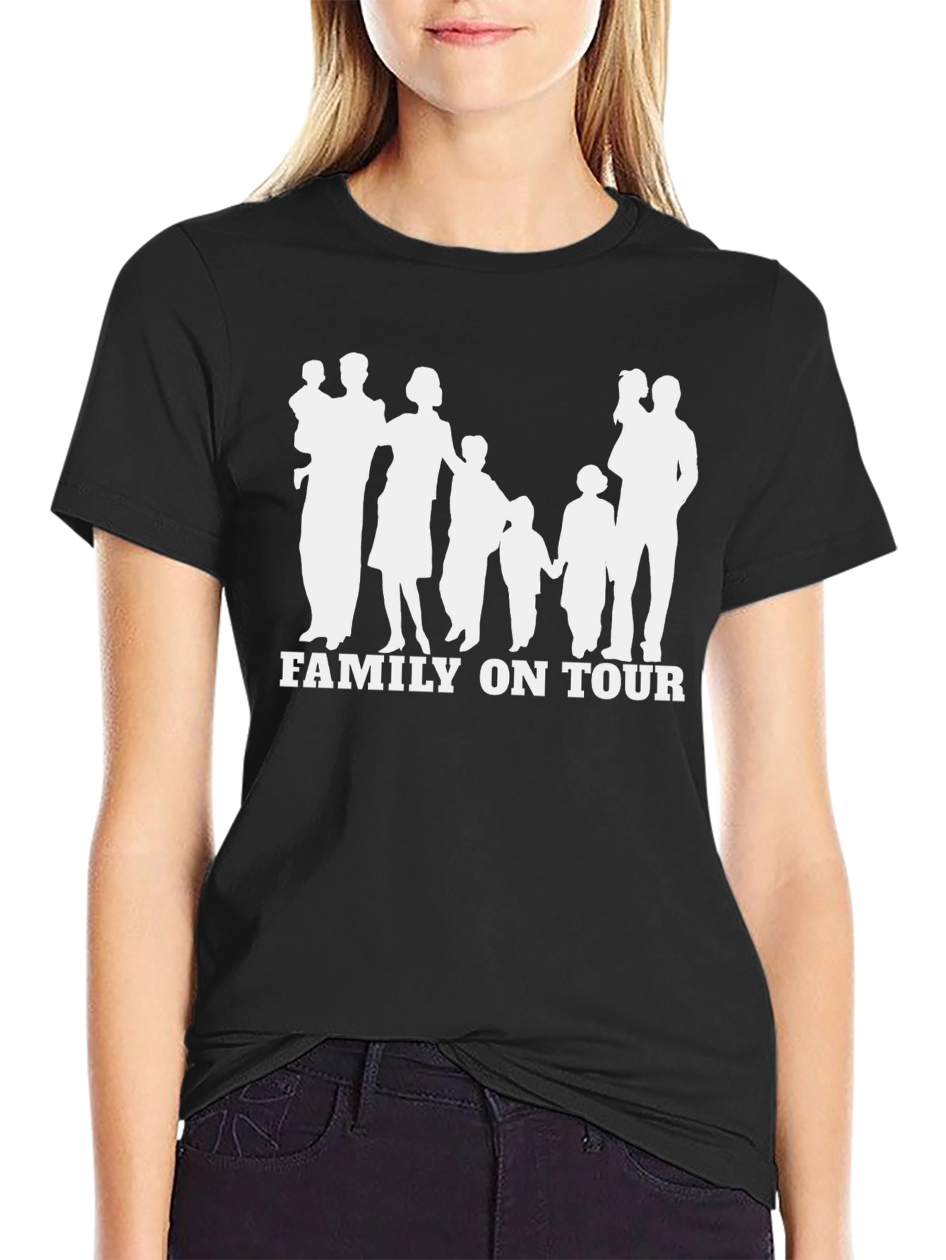 Black Family On Tour Graphic T-Shirt view 2