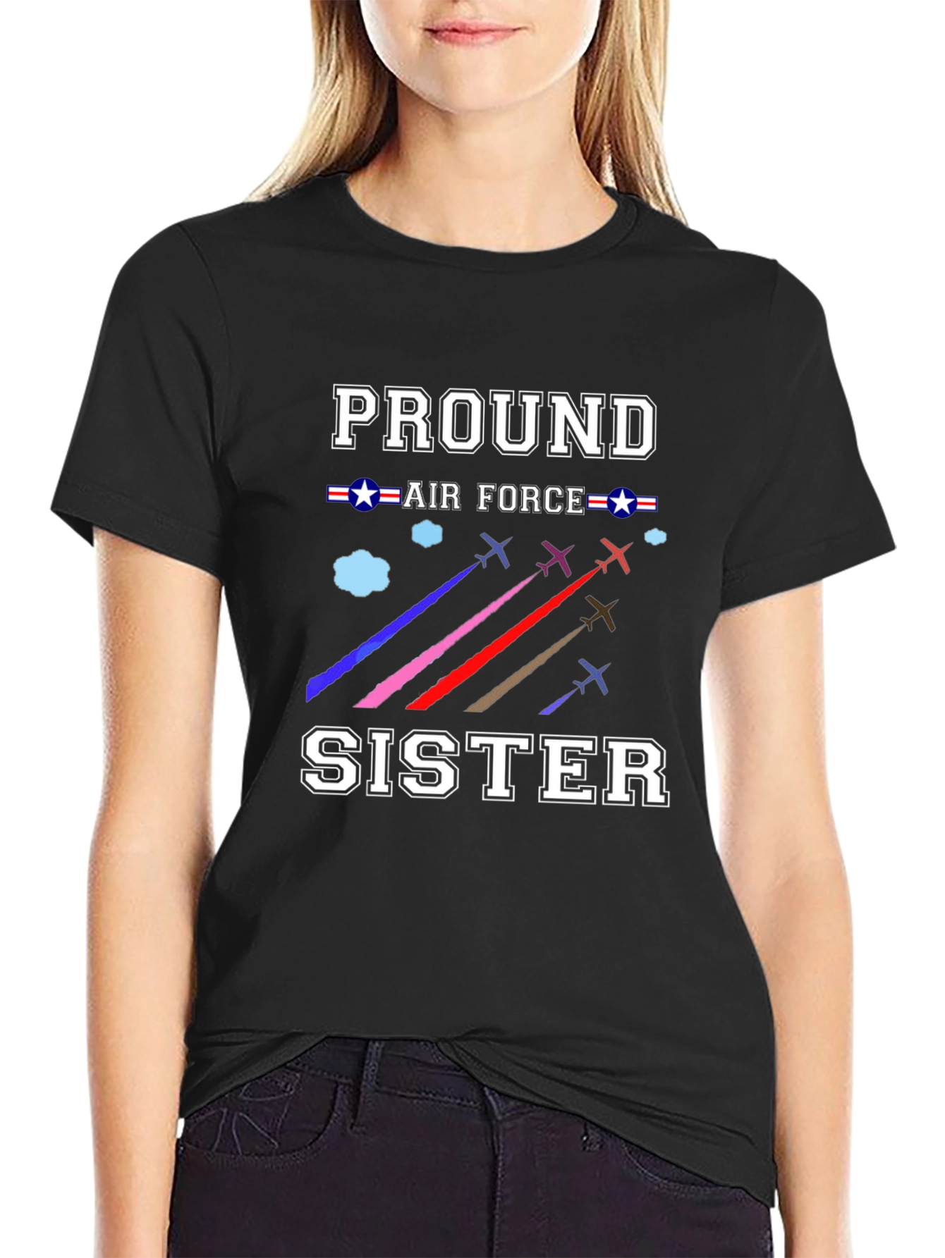 Proud Air Force Sister T-Shirt - 2