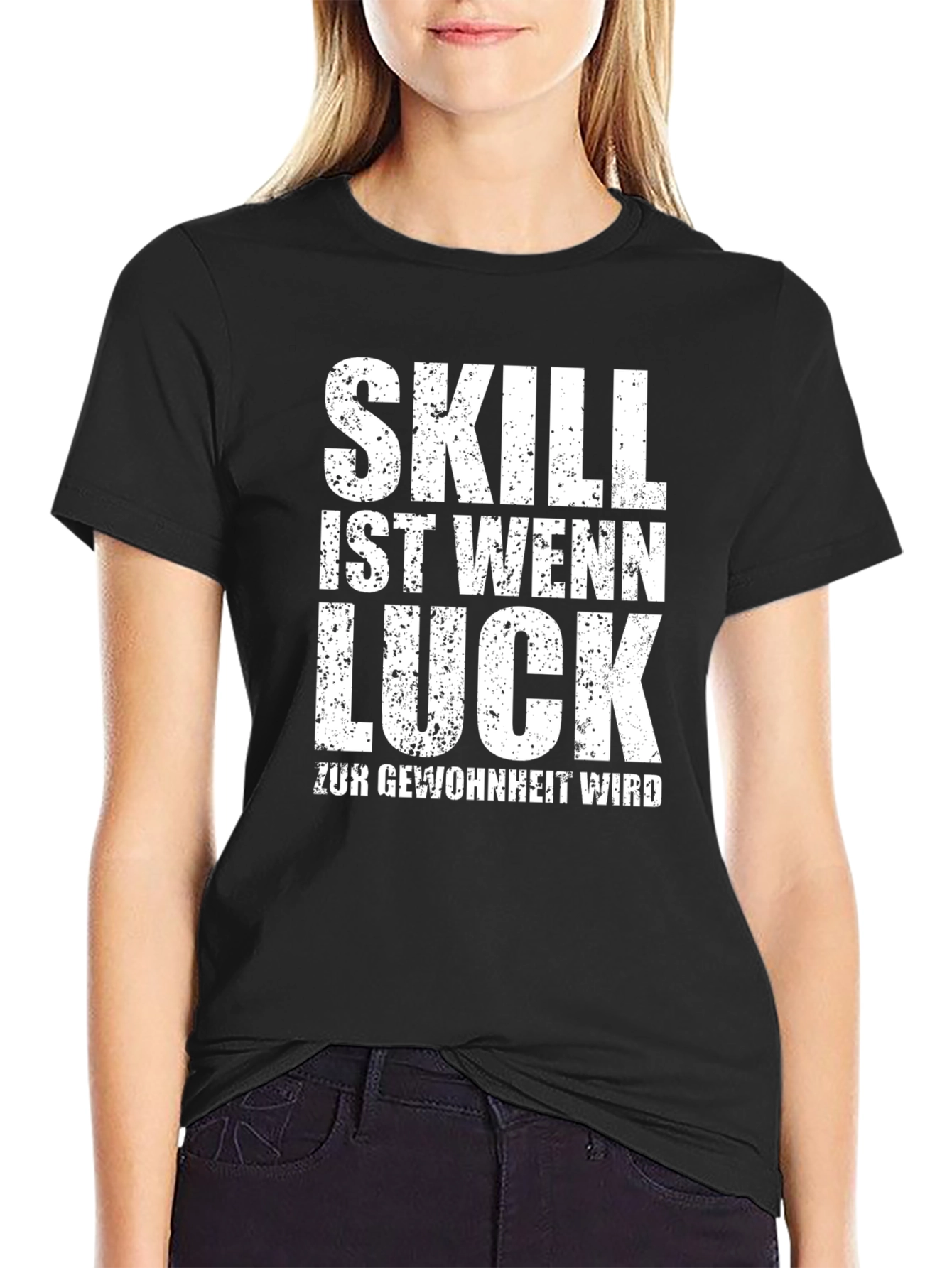 Skill is When Luck Becomes Habit T-Shirt - 2