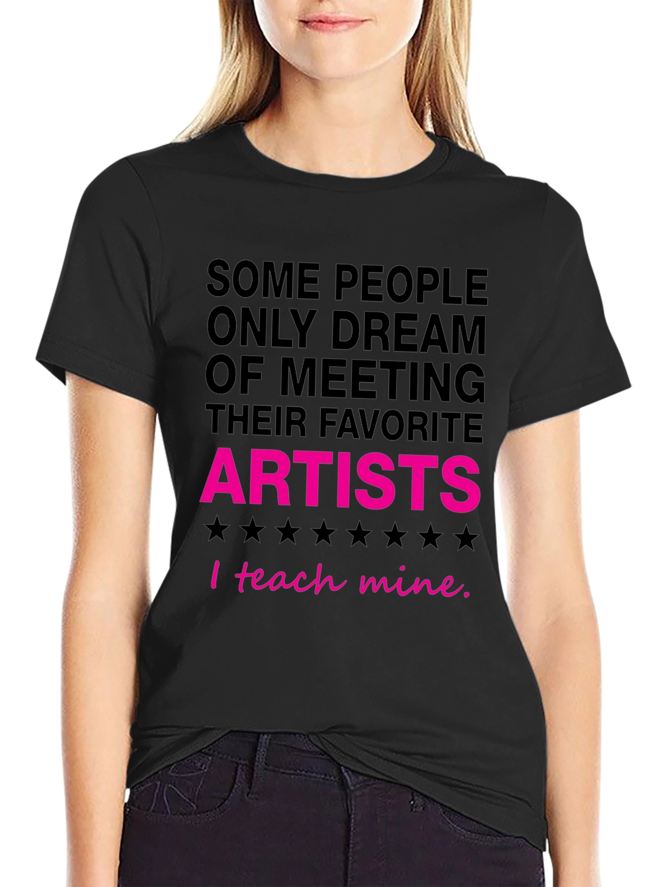 I Teach Mine Artist Graphic Tee - 2