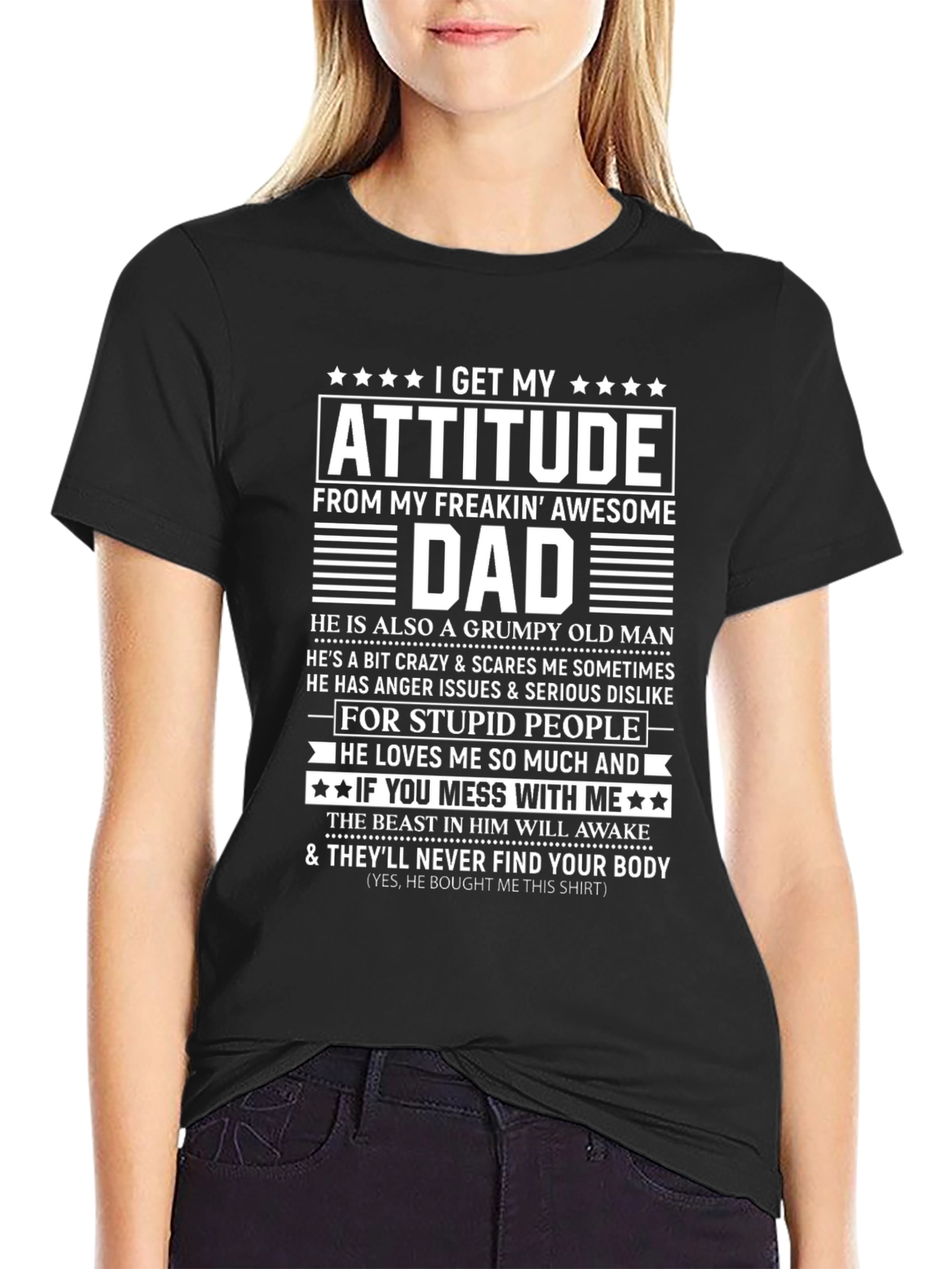 Attitude Dad Graphic Tee - 2