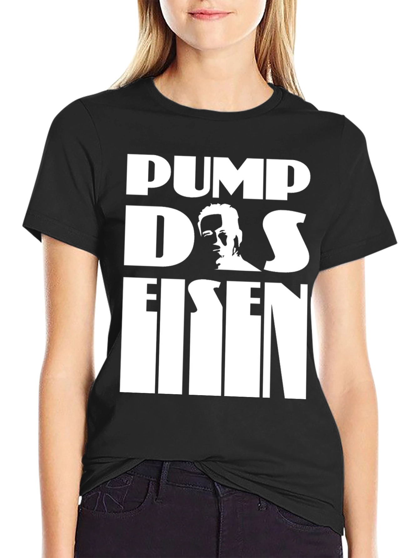 Black Pump Das Eisen Graphic T-Shirt - Black view 2