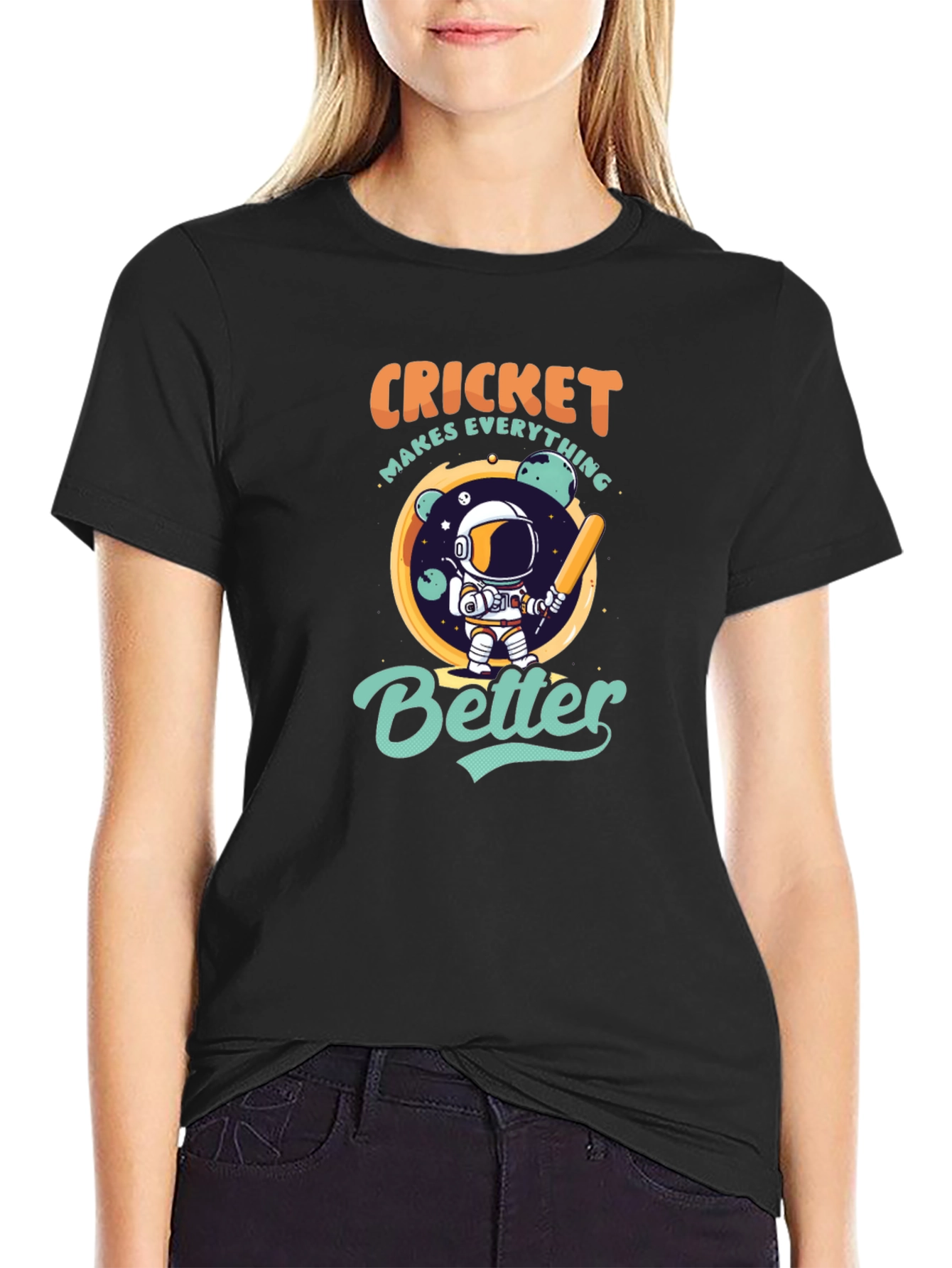 Cricket Makes Everything Better T-Shirt - 2