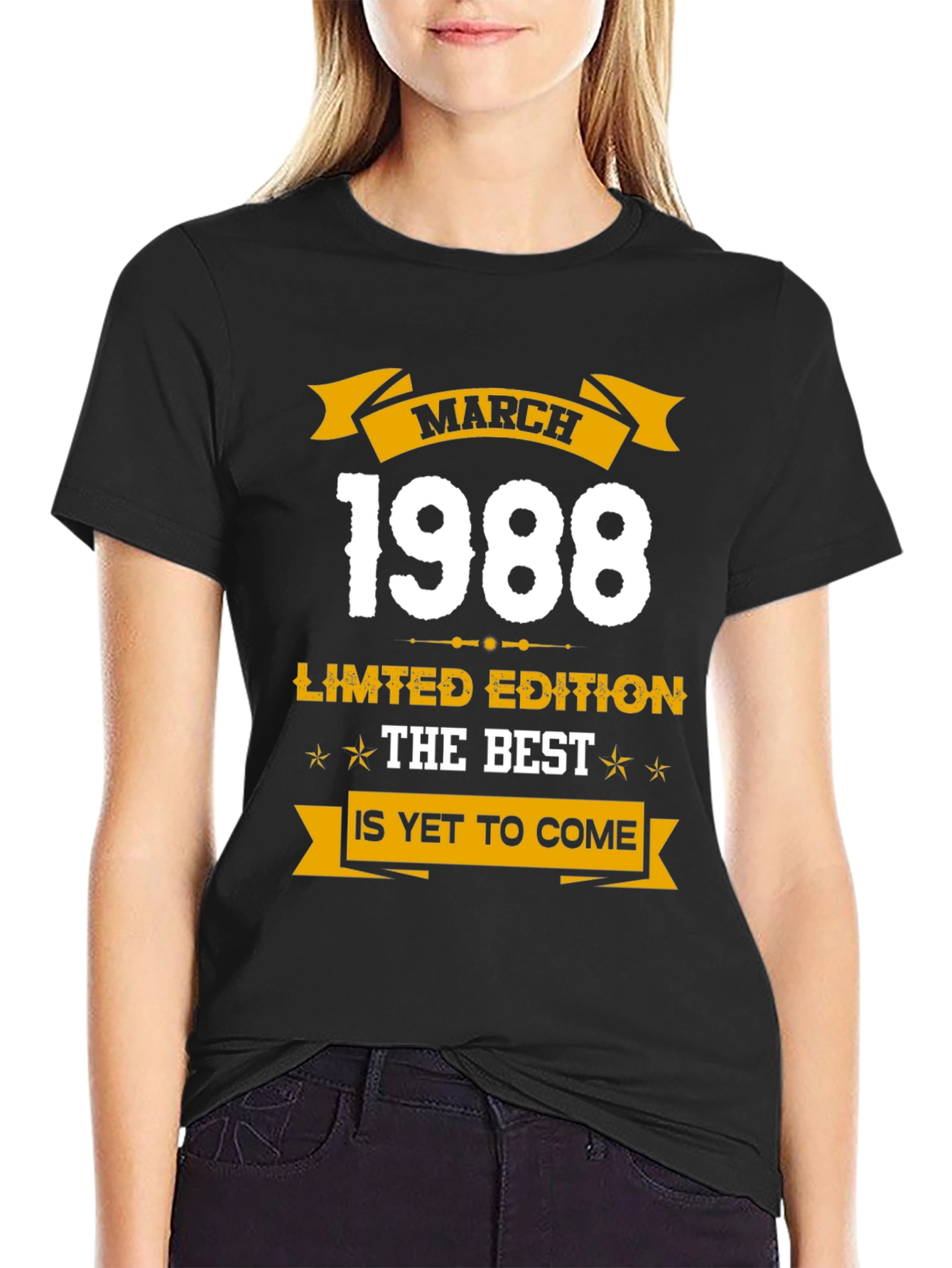 Black March 1988 Limited Edition T-Shirt view 2