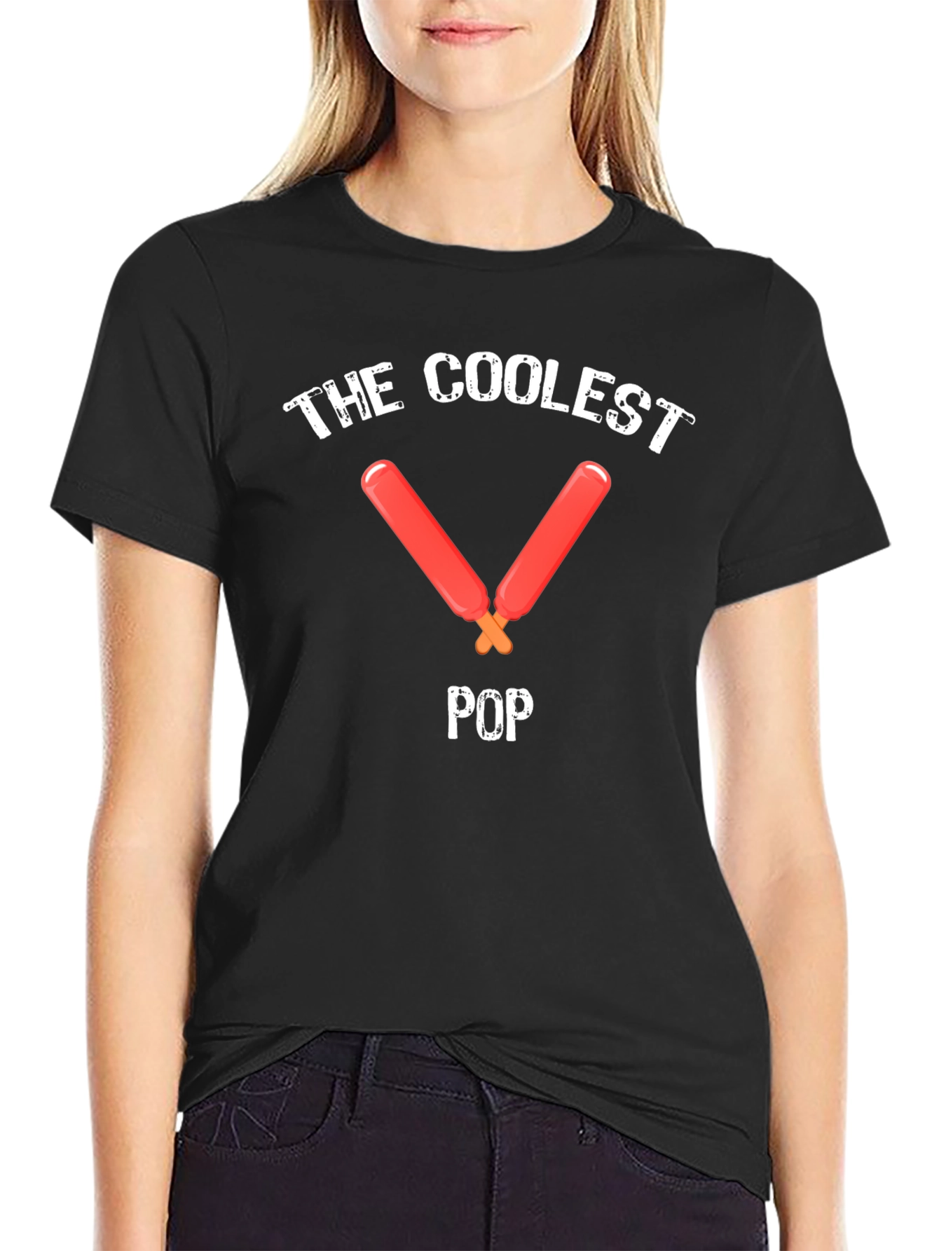 Black The Coolest Pop T-Shirt view 2