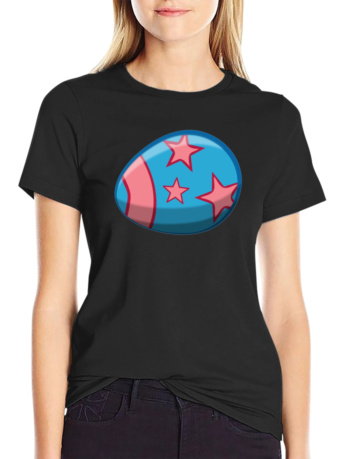 Starry Egg Graphic Tee - Stylish Casual Wear - 2