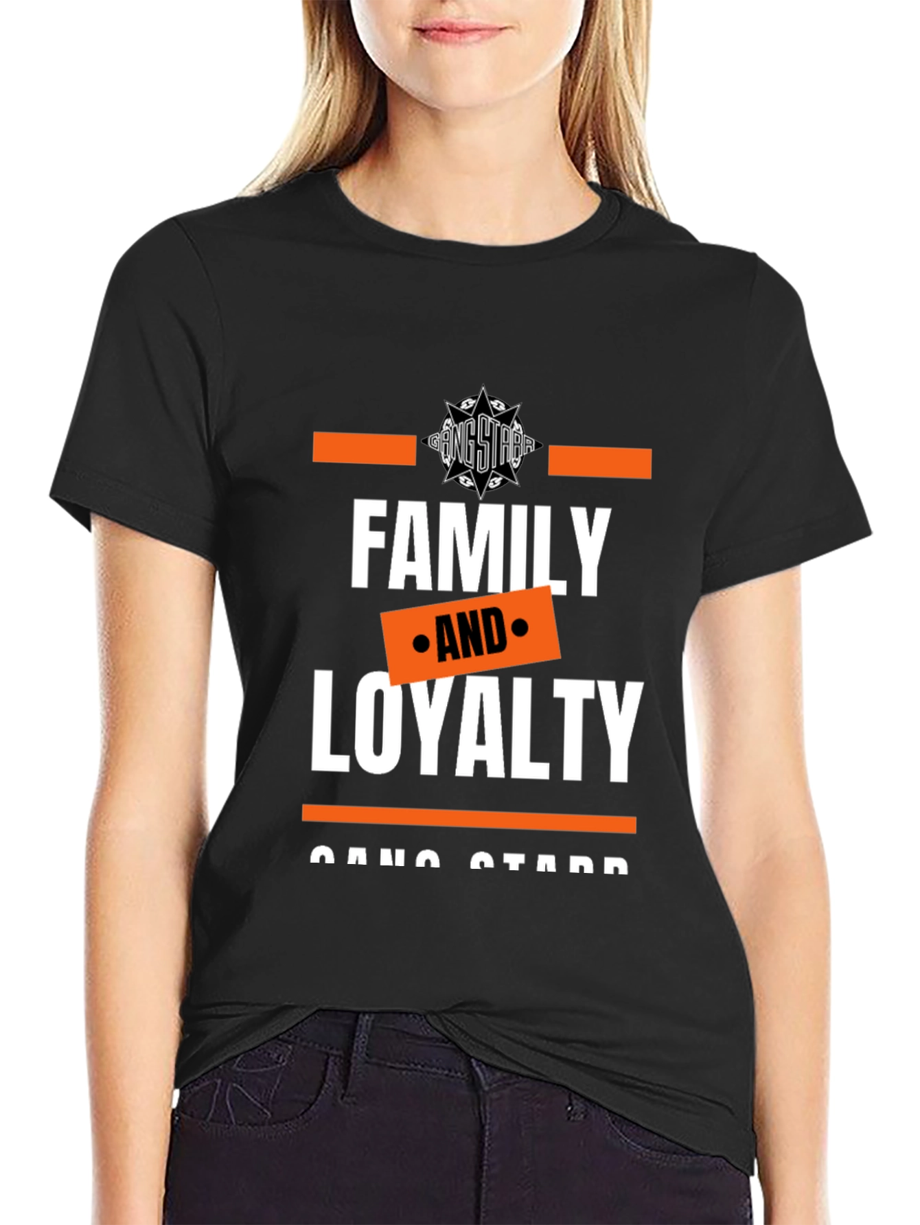 Black Family and Loyalty Graphic Tee - Gang Starr Inspired view 2