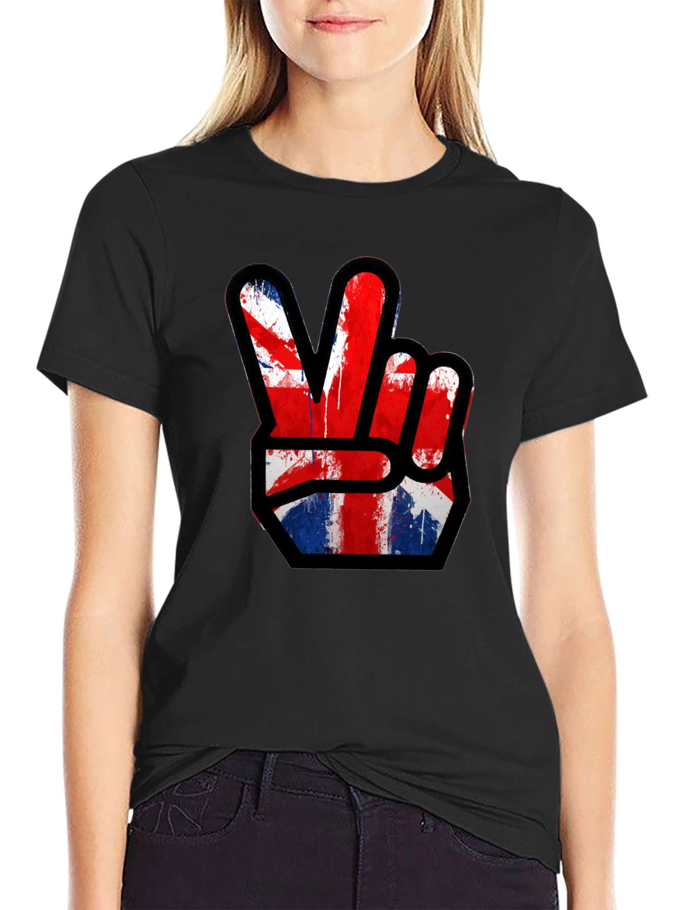 Union Jack Peace Sign T-Shirt - 2