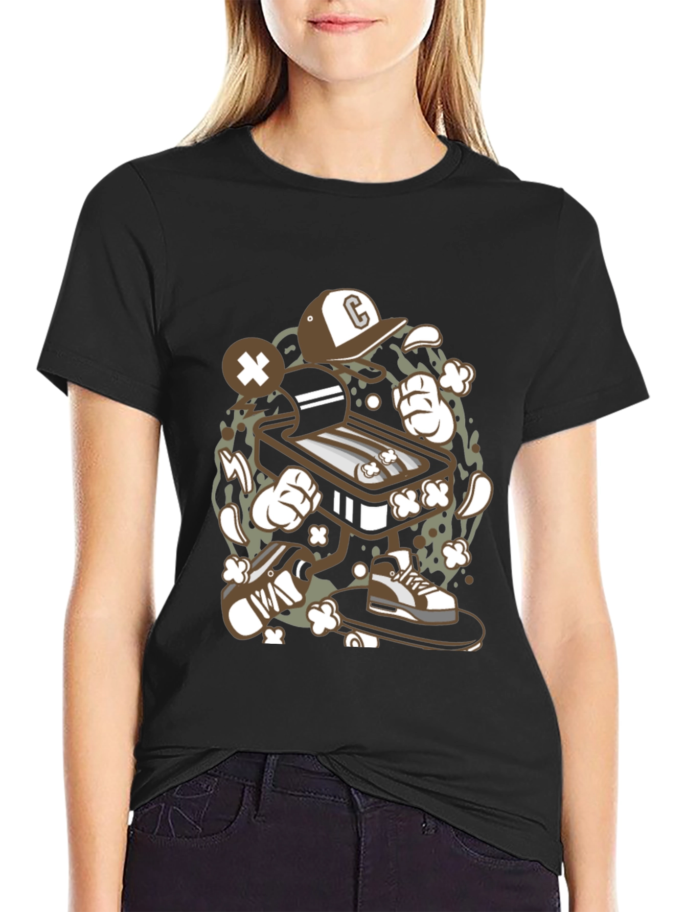 Cool Retro Arcade Game T-Shirt - 2