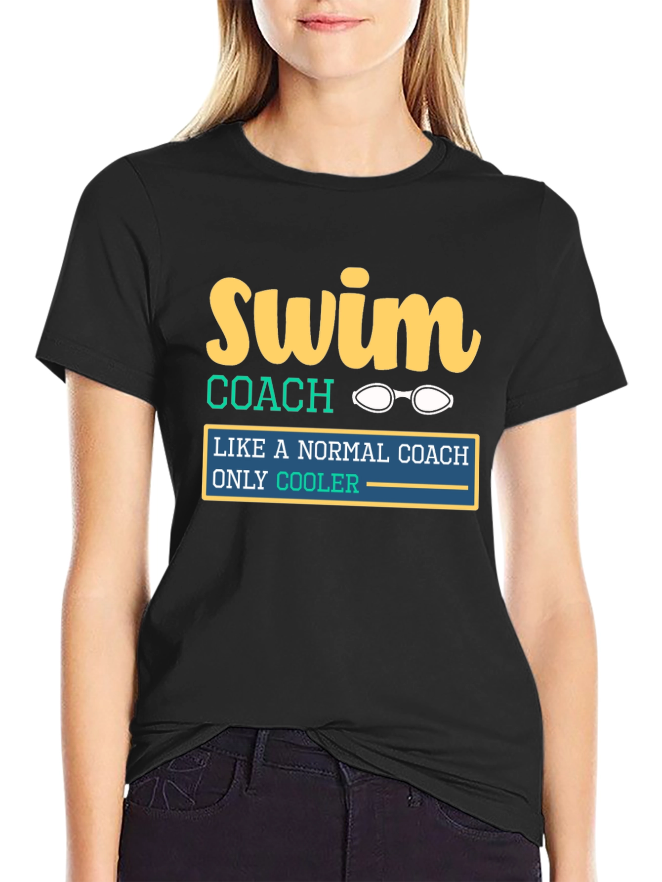 Swim Coach T-Shirt: Cool & Unique Gift for Swimmers - 2