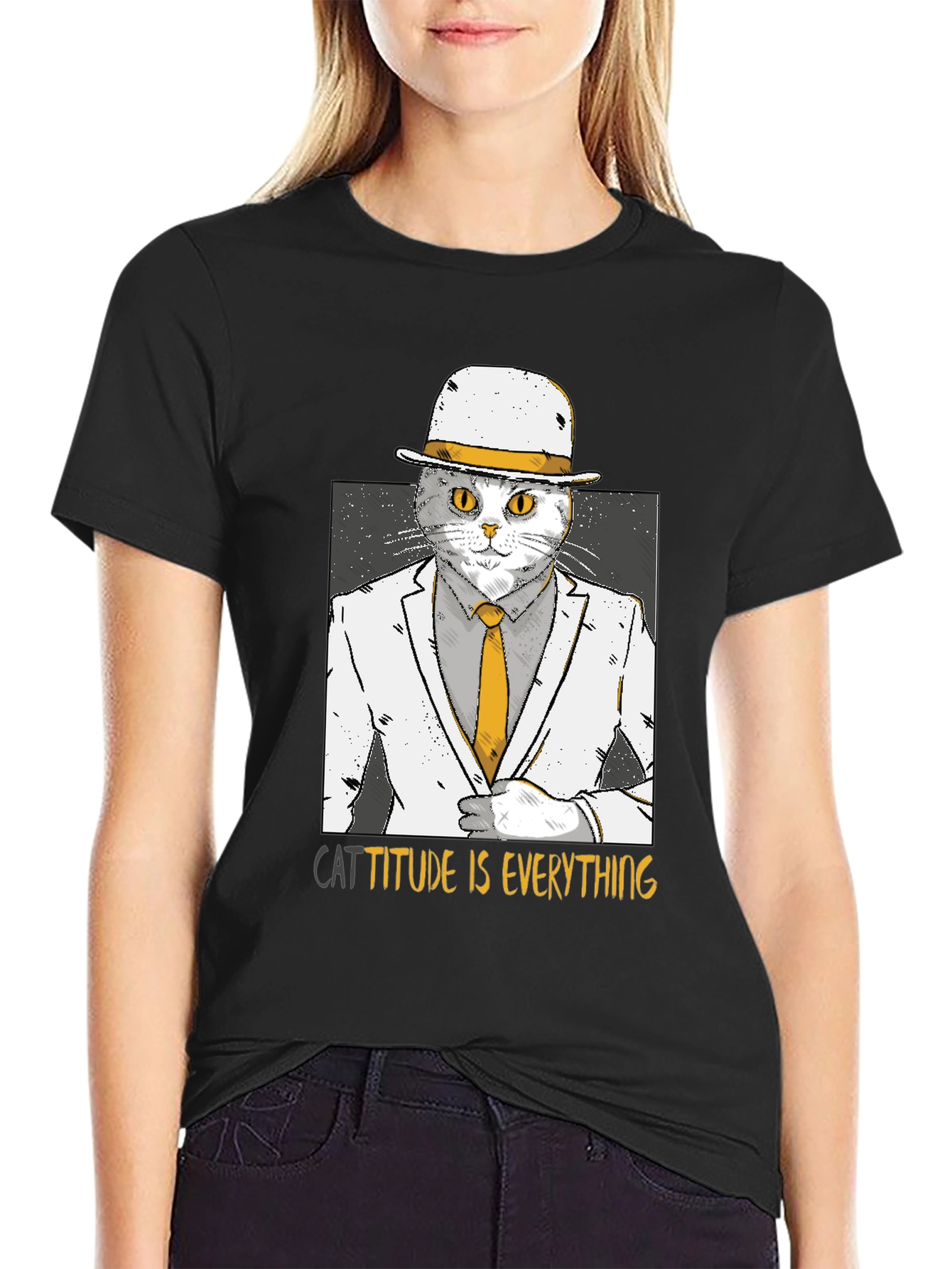 Cat-titude T-Shirt - 2