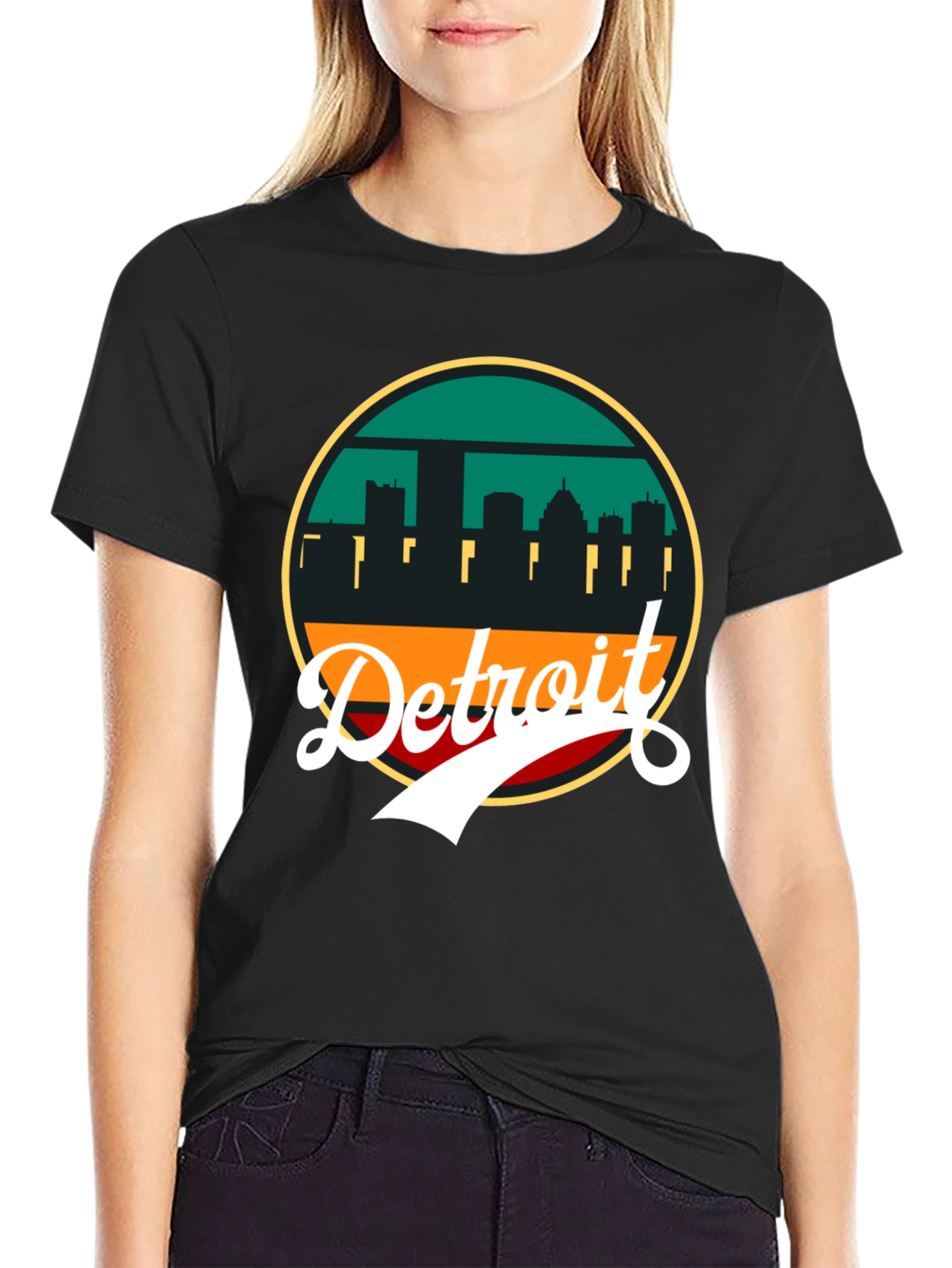 Detroit Skyline Graphic Tee - Urban Style - 2