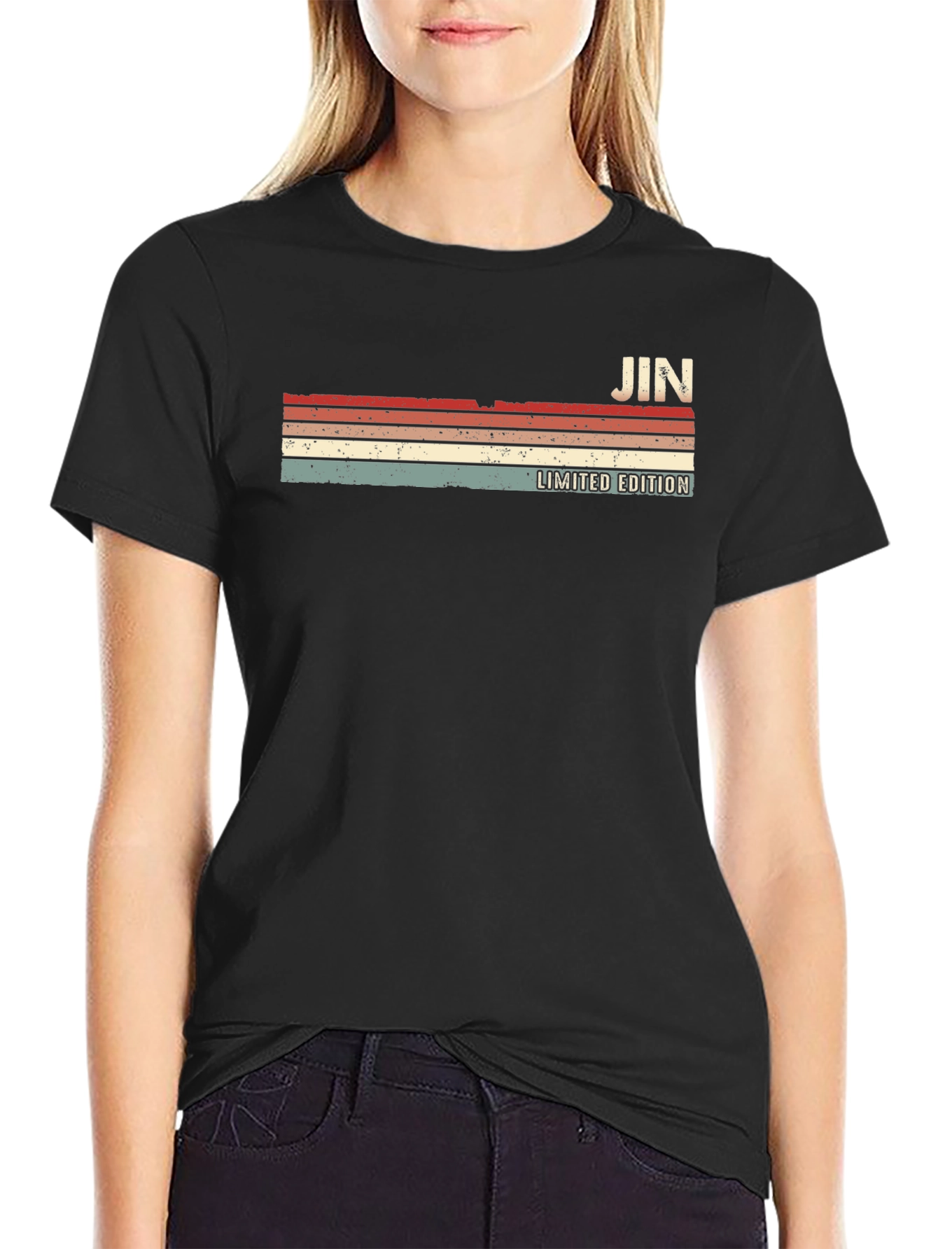 Black Jin Limited Edition Retro T-Shirt view 2