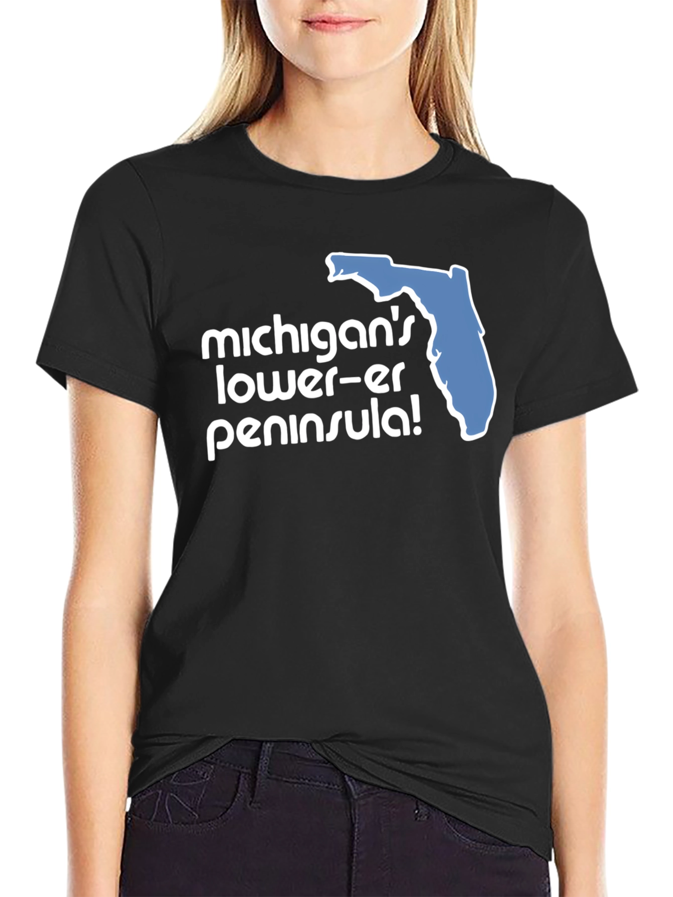 Michigan's Lower-er Peninsula! Graphic T-Shirt - 2