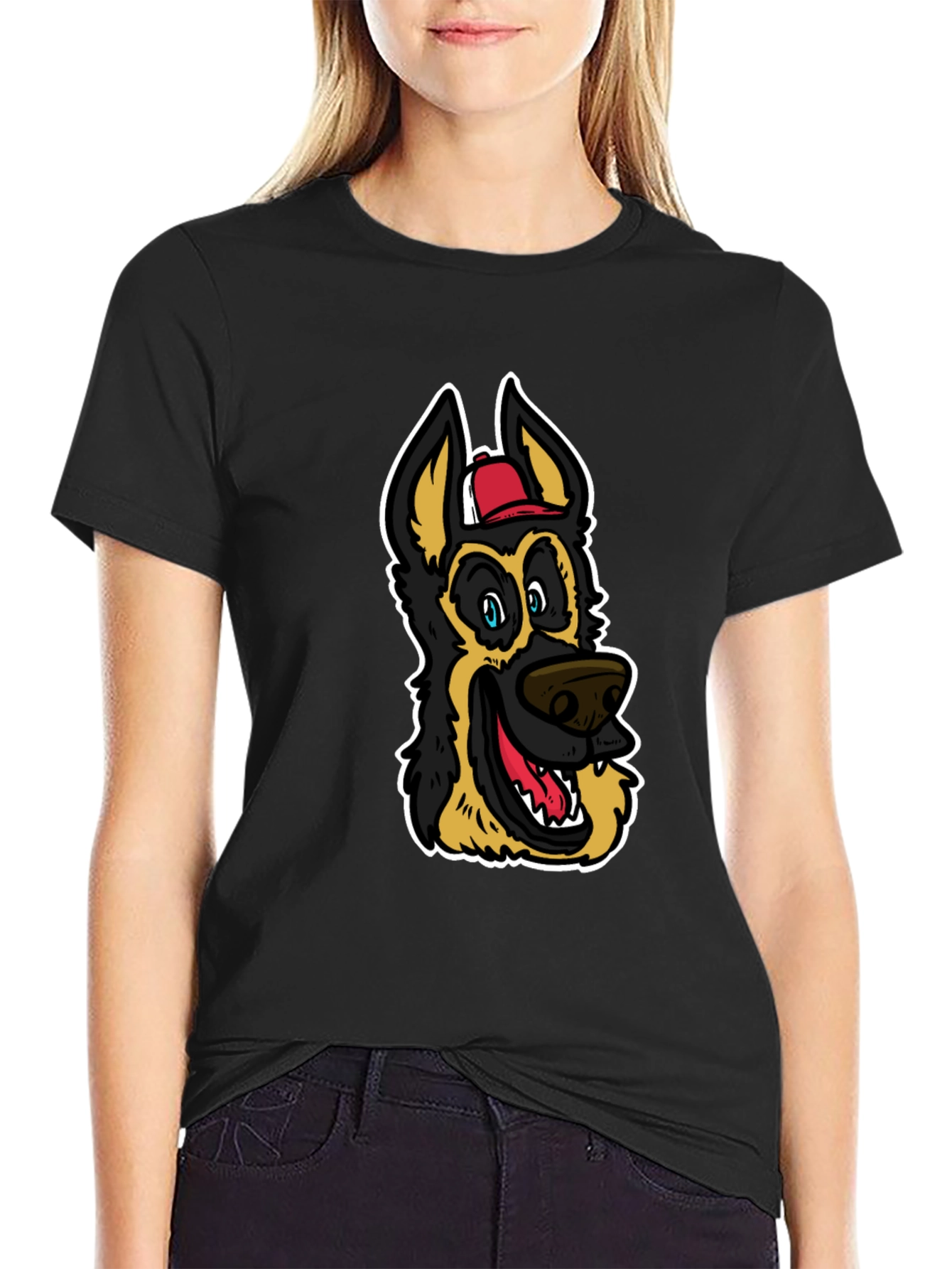 Cool Cartoon Dog T-Shirt - 2