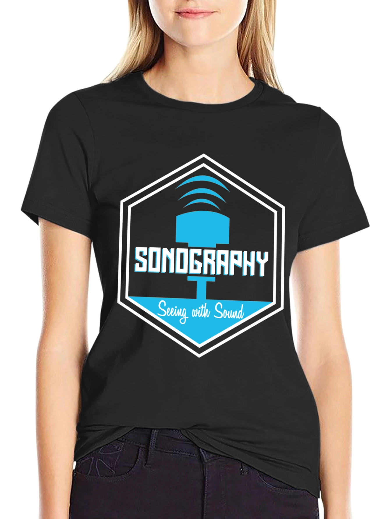 Sonography Seeing With Sound T-Shirt - 2