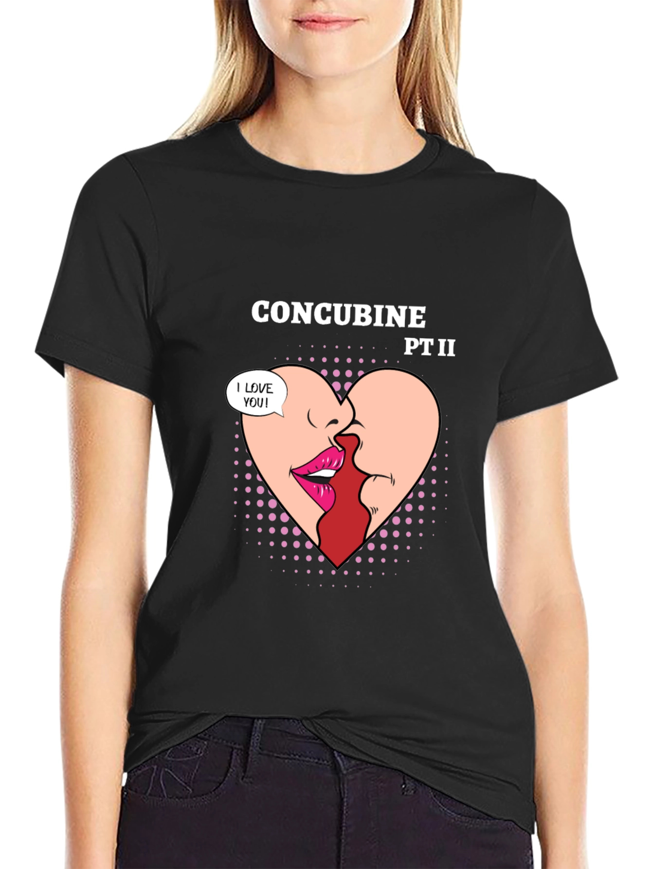 Black Concubine Part II Graphic T-Shirt - Black view 2