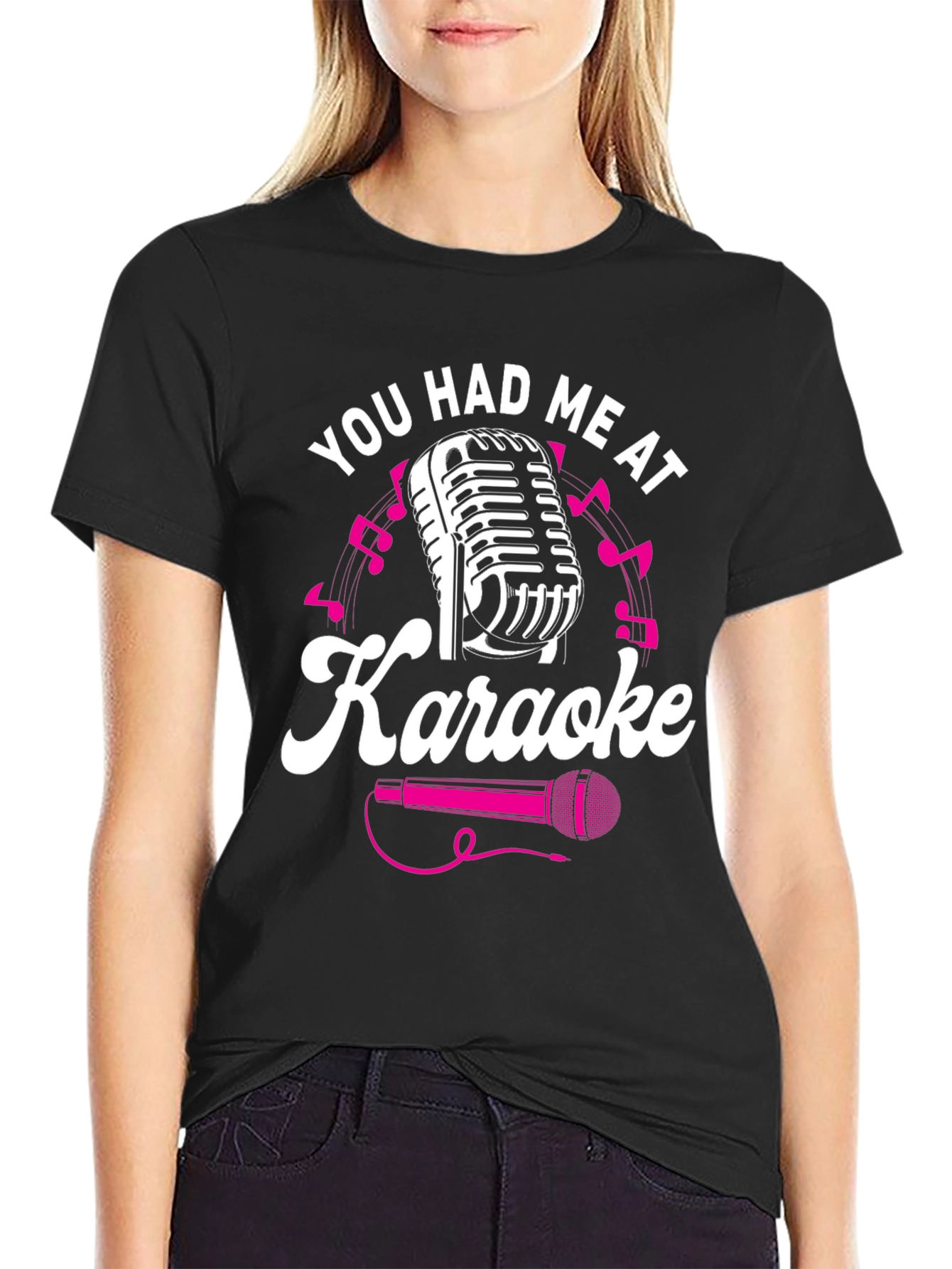 Karaoke Lover T-Shirt - You Had Me At Karaoke - 2