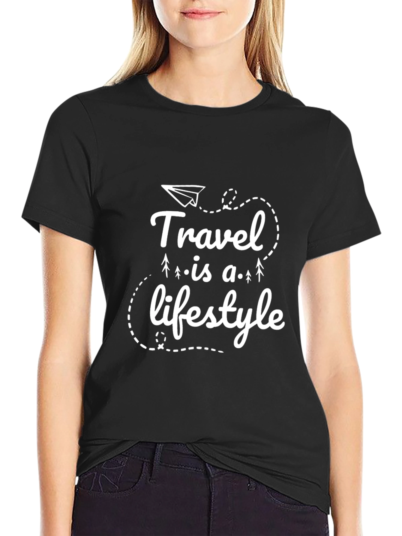 Black Travel is a Lifestyle Graphic T-Shirt view 2
