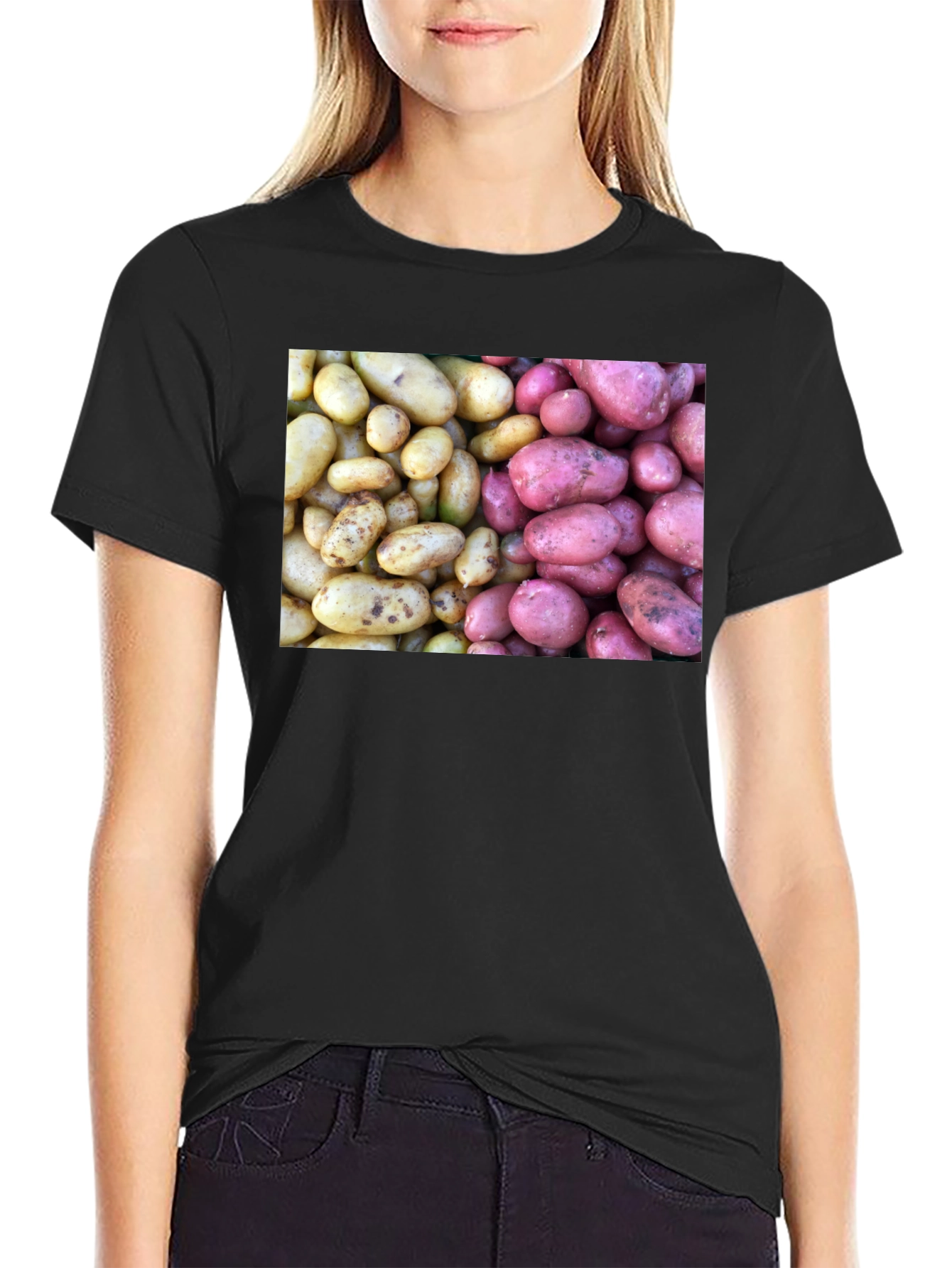 Black Potato T-Shirt - Two Varieties view 2