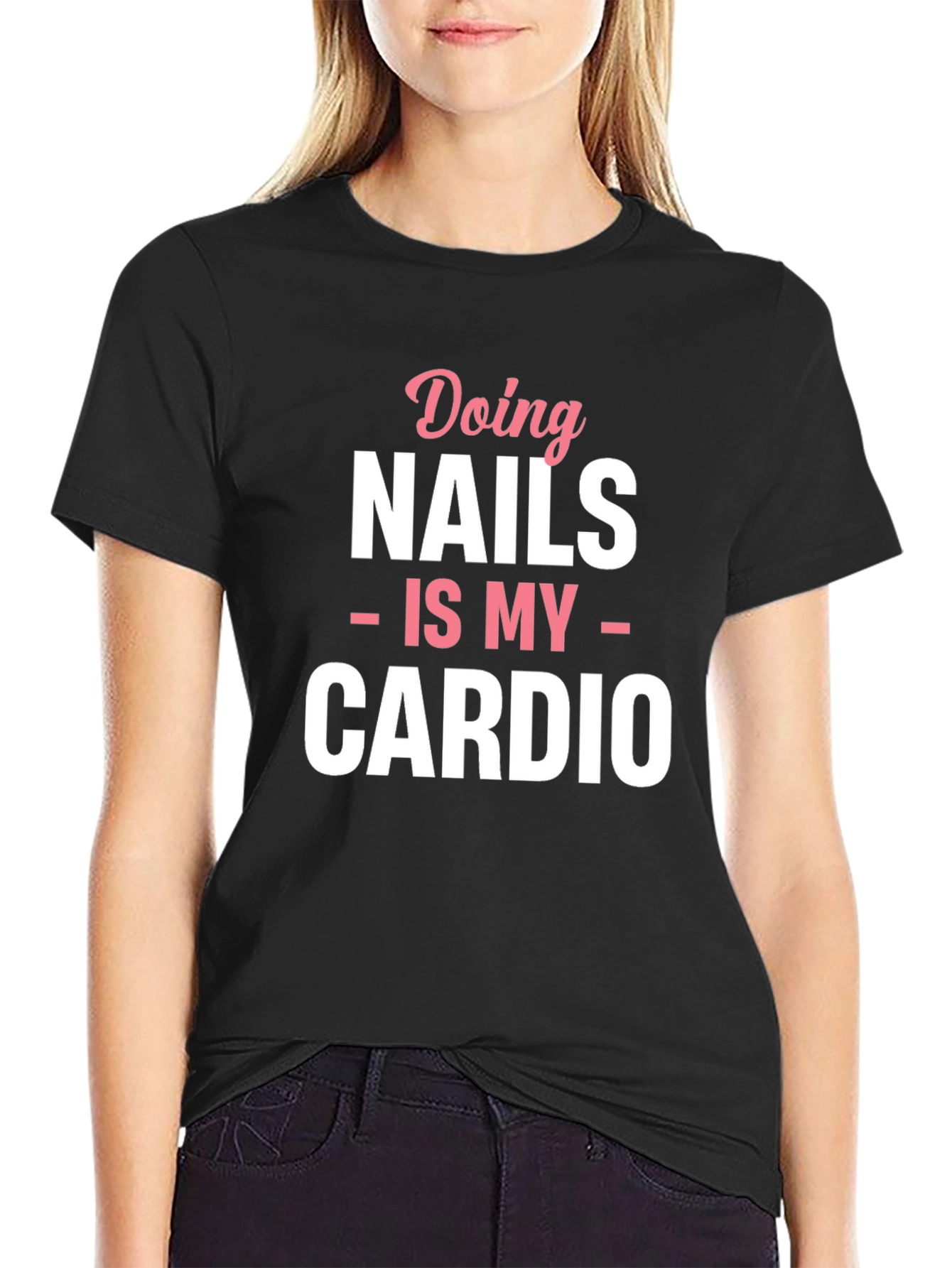 Nails is My Cardio Graphic Tee - 2