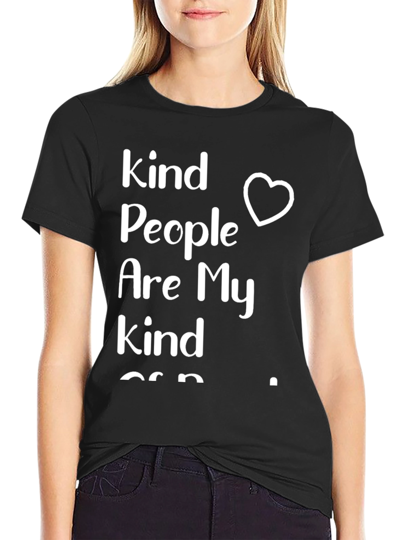 Black Kind People Are My Kind Of People T-Shirt view 2