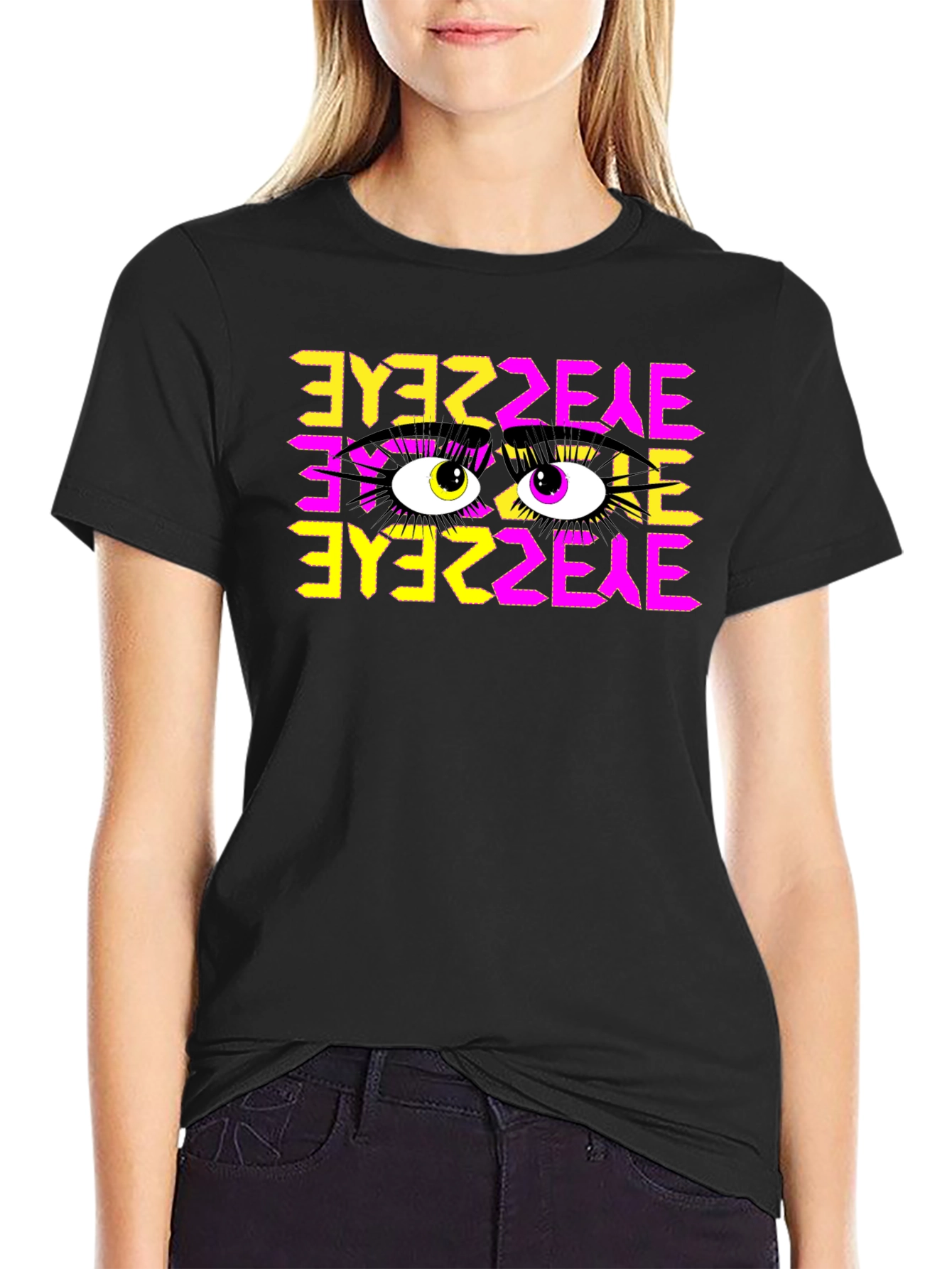 Black Eye See Eye Graphic Tee view 2