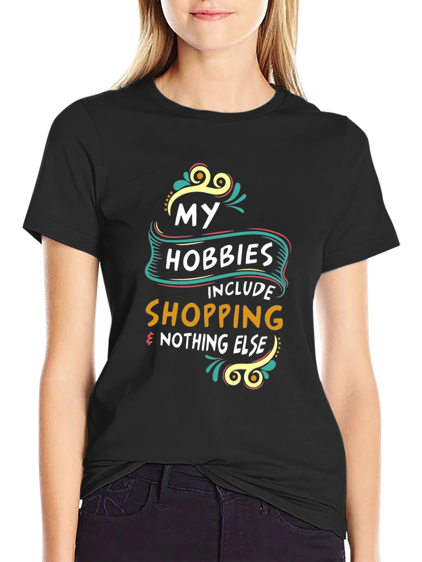 Shopping Hobby T-Shirt - Funny Tee - 2